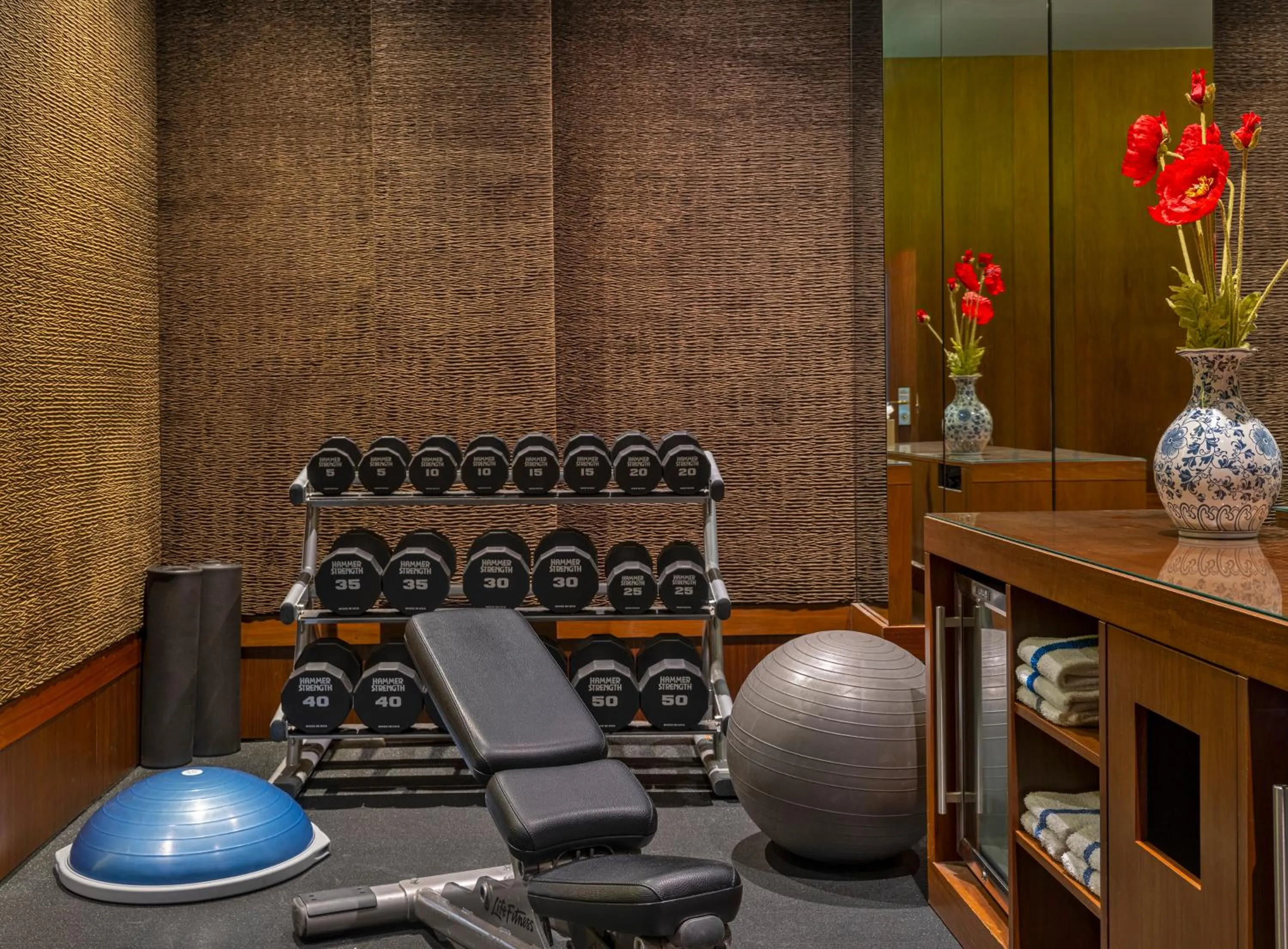 Fitness centre/facilities in Hotel Fusion, a C-Two Hotel
