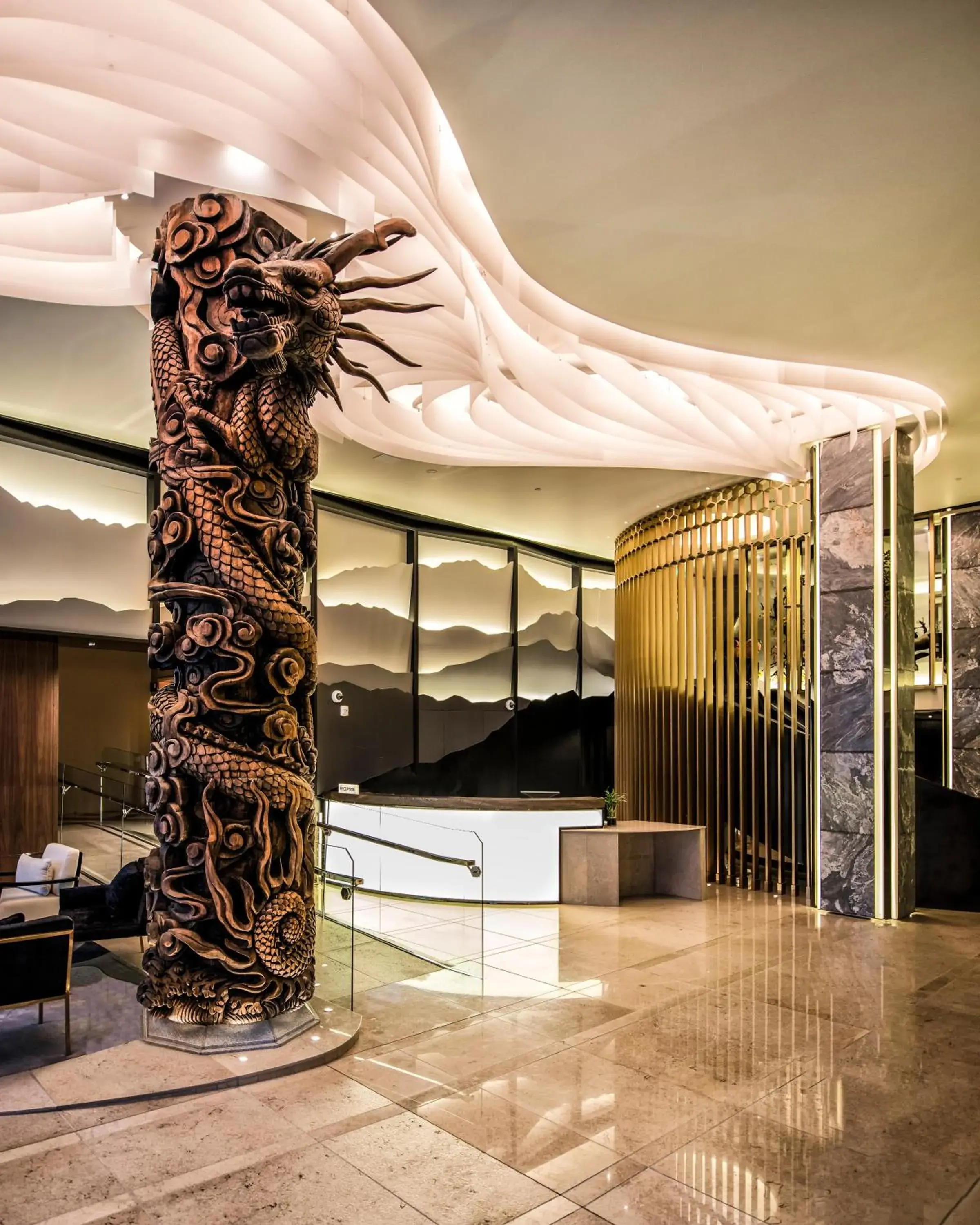 Lobby or reception in Hotel Fusion, a C-Two Hotel Lobby or reception in Hotel Fusion, a C-Two Hotel