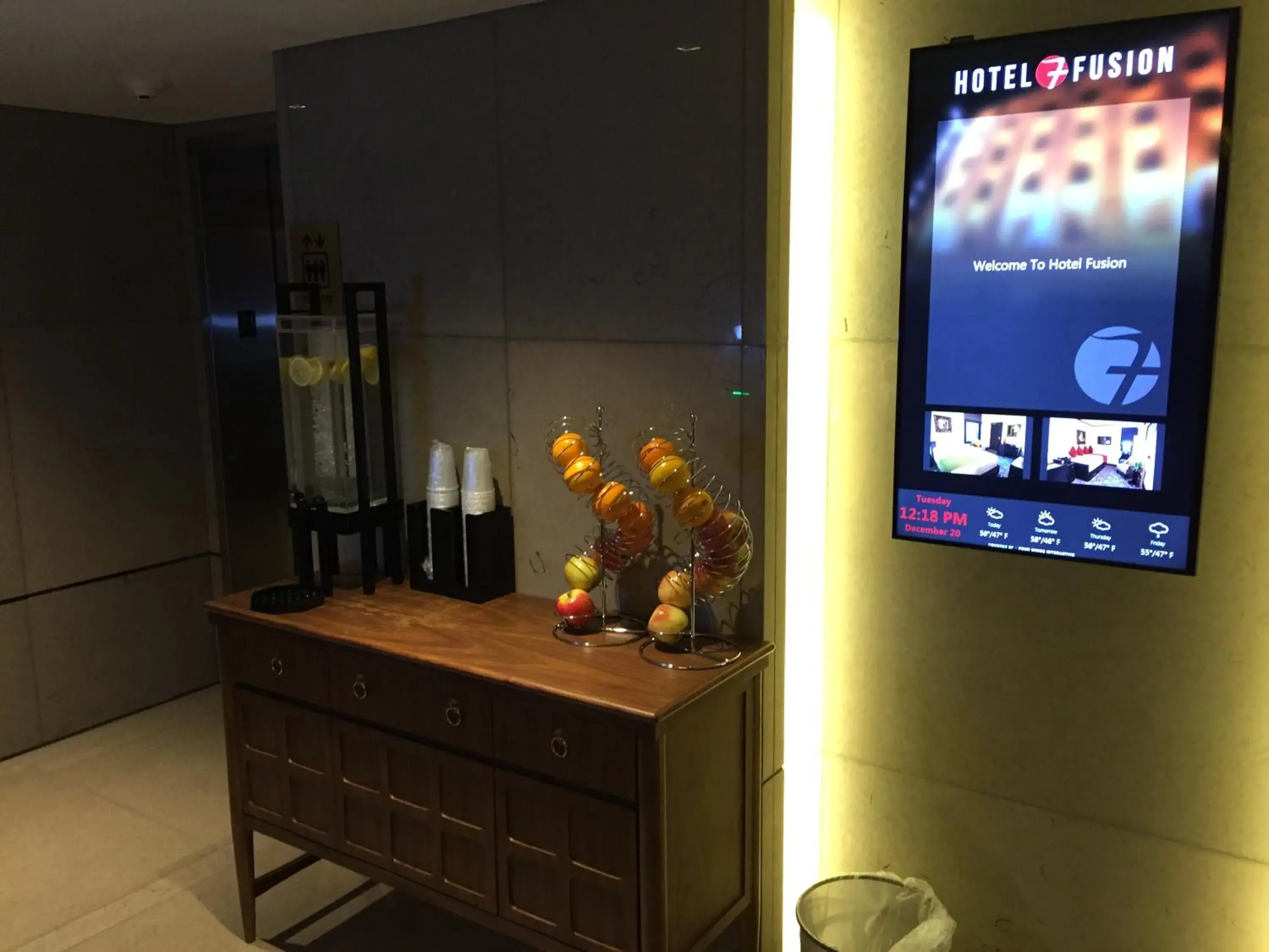 Lobby or reception in Hotel Fusion, a C-Two Hotel Lobby or reception in Hotel Fusion, a C-Two Hotel