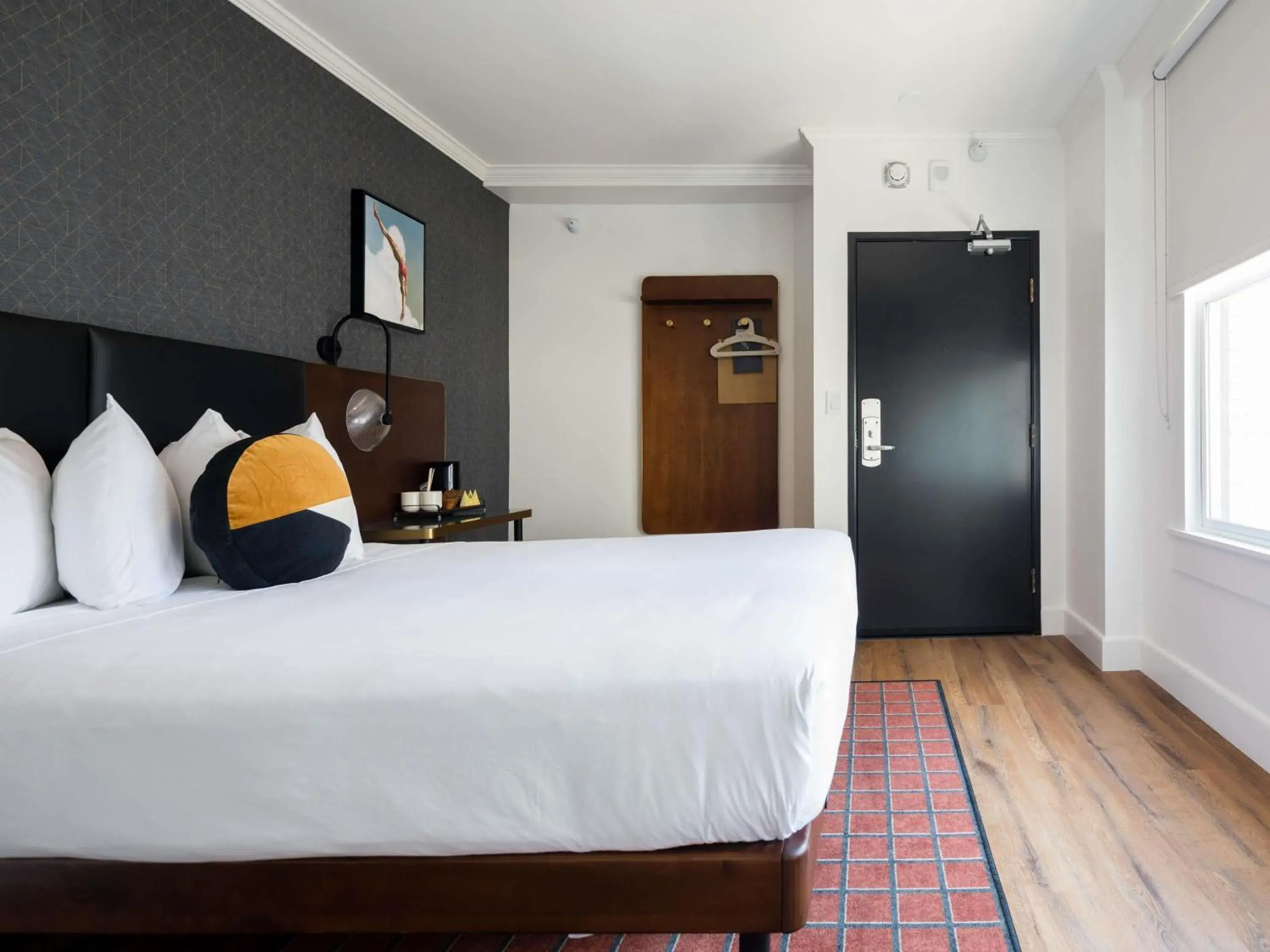 Bedroom, Bed in Hotel Stratford San Francisco - Handwritten Collection Bedroom, Bed in Hotel Stratford San Francisco - Handwritten Collection