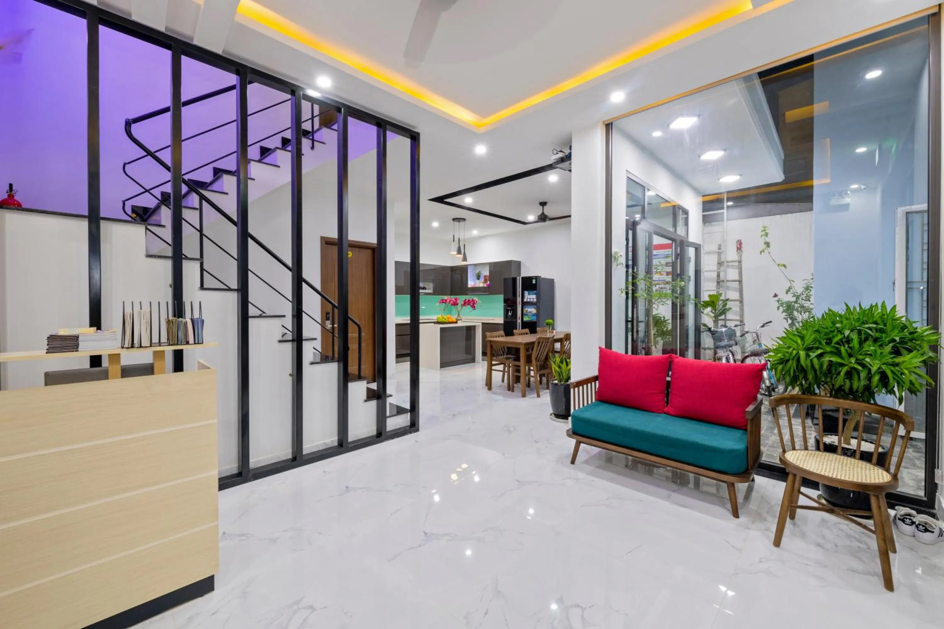 Living room in Onion Homestay