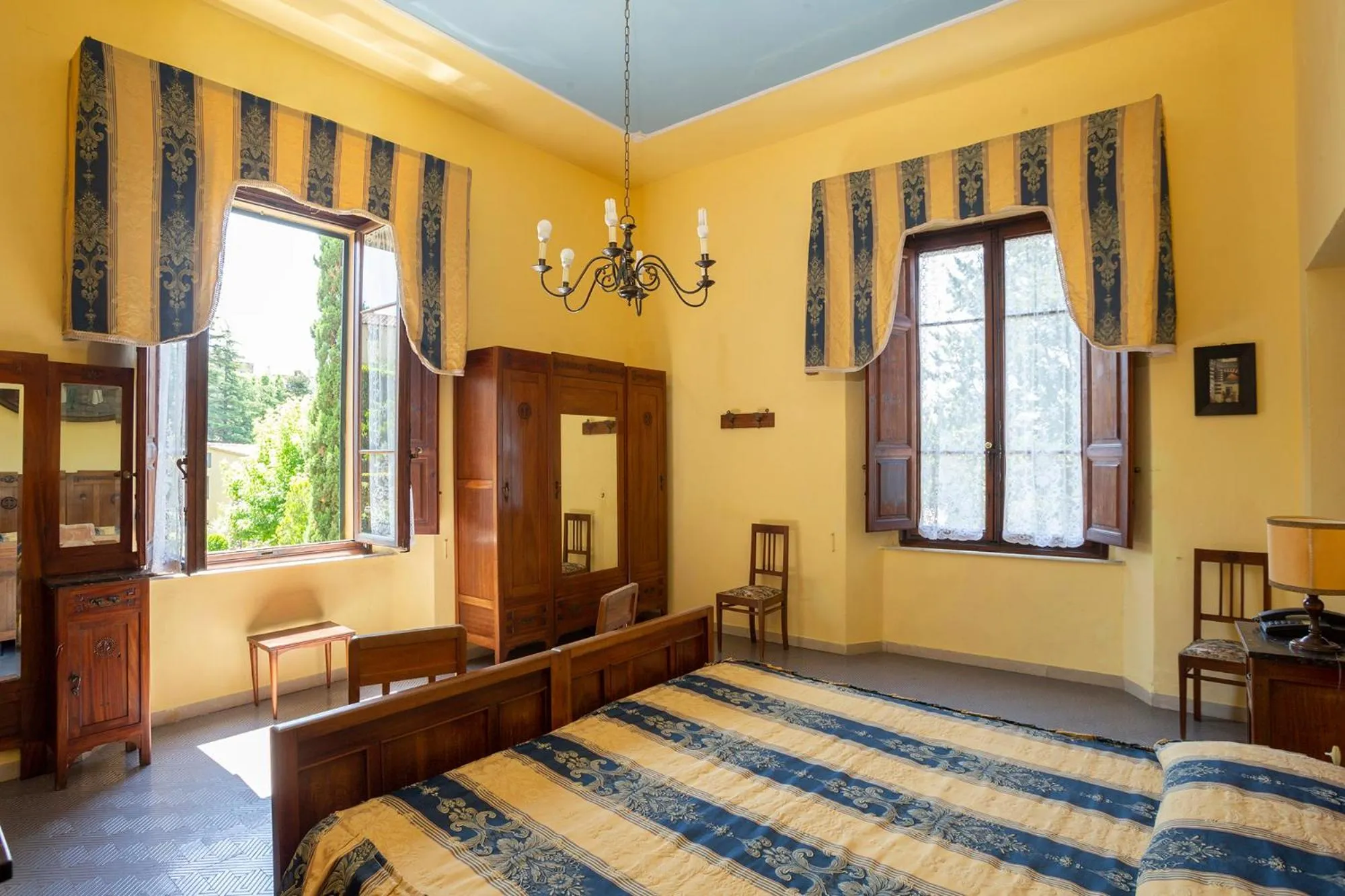 Bedroom, Bed in Residence Villa Elena