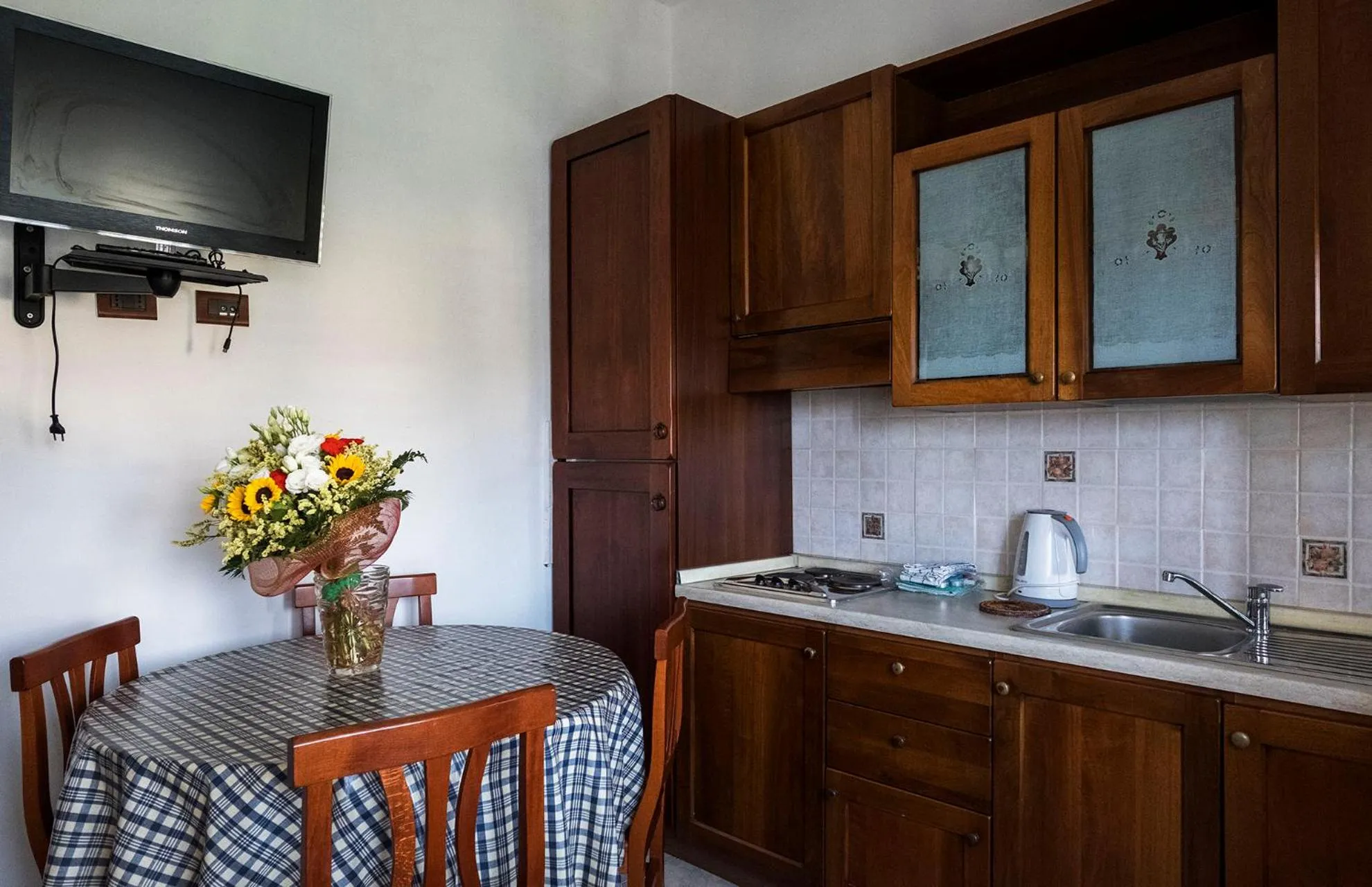 TV and multimedia in Residence Villa Elena