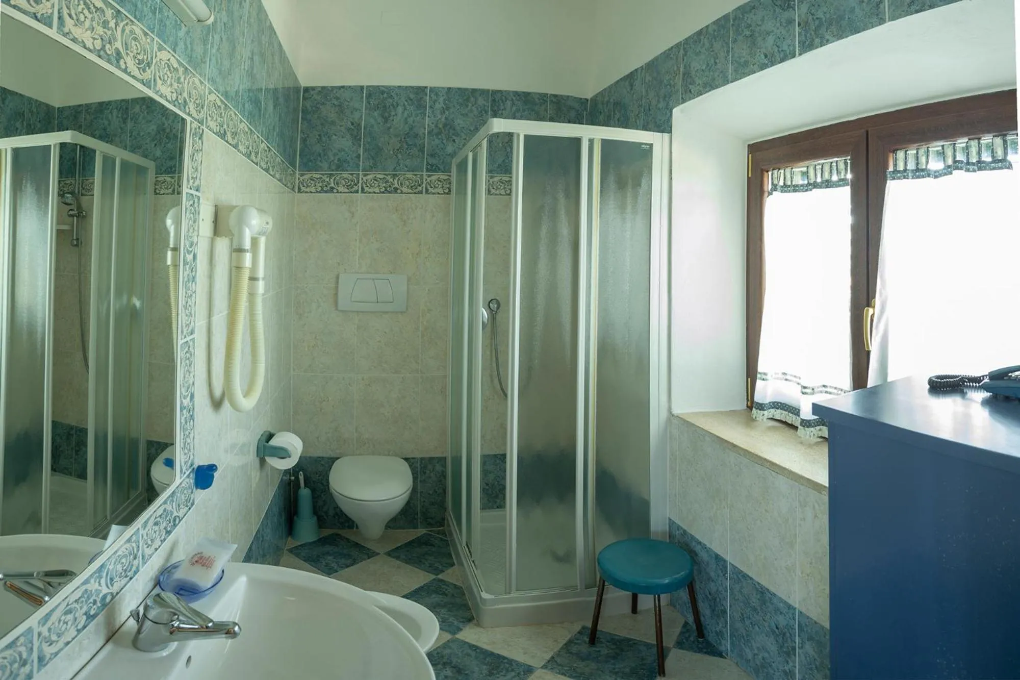Shower in Residence Villa Elena
