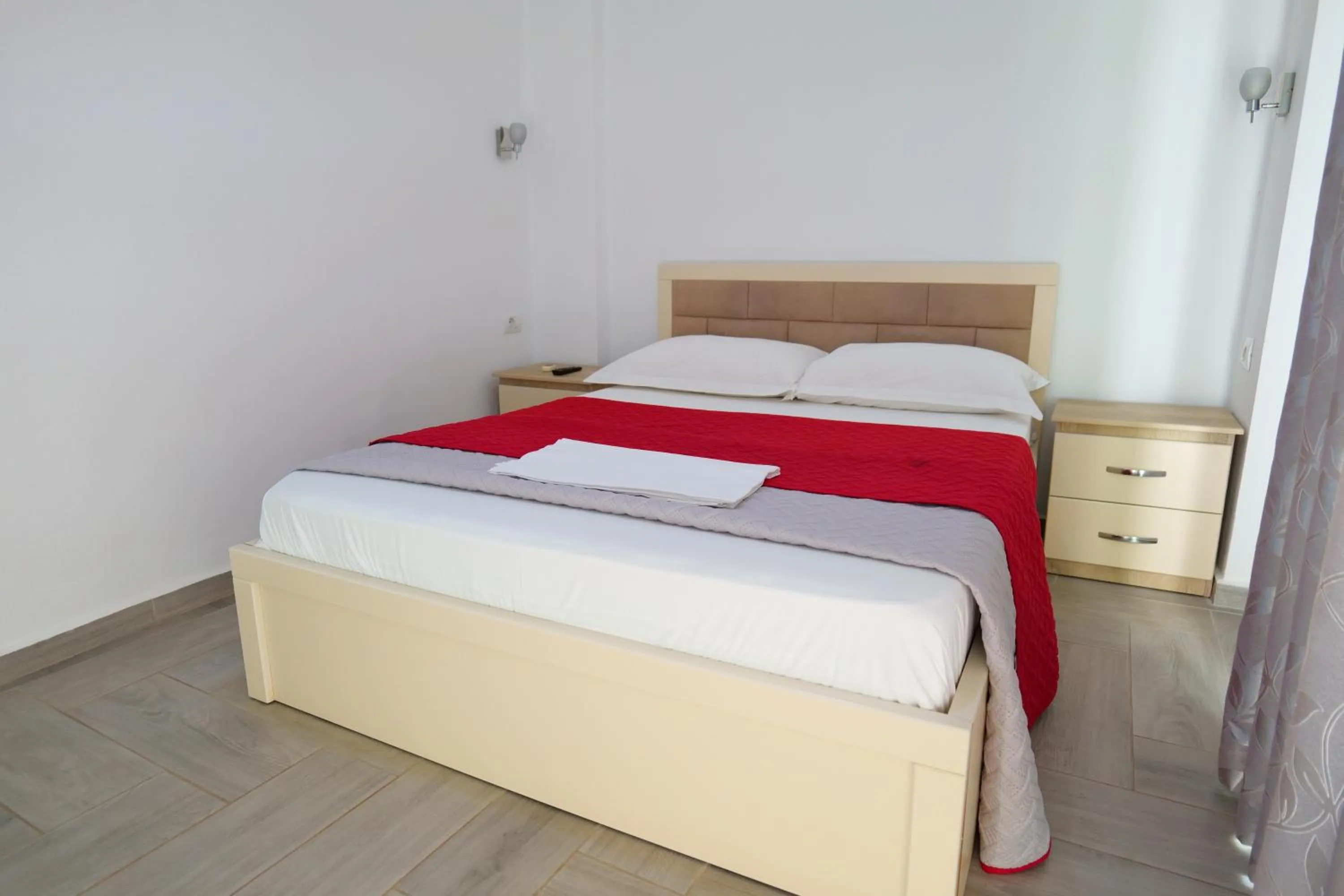 Bed in Hotel Villa Adrian