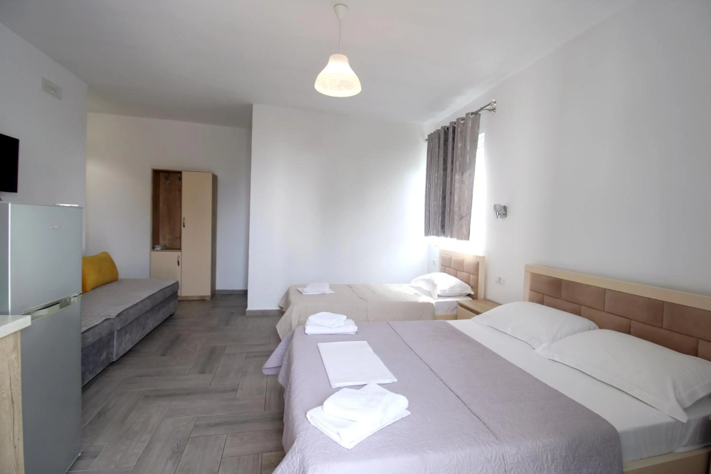 Bed in Hotel Villa Adrian