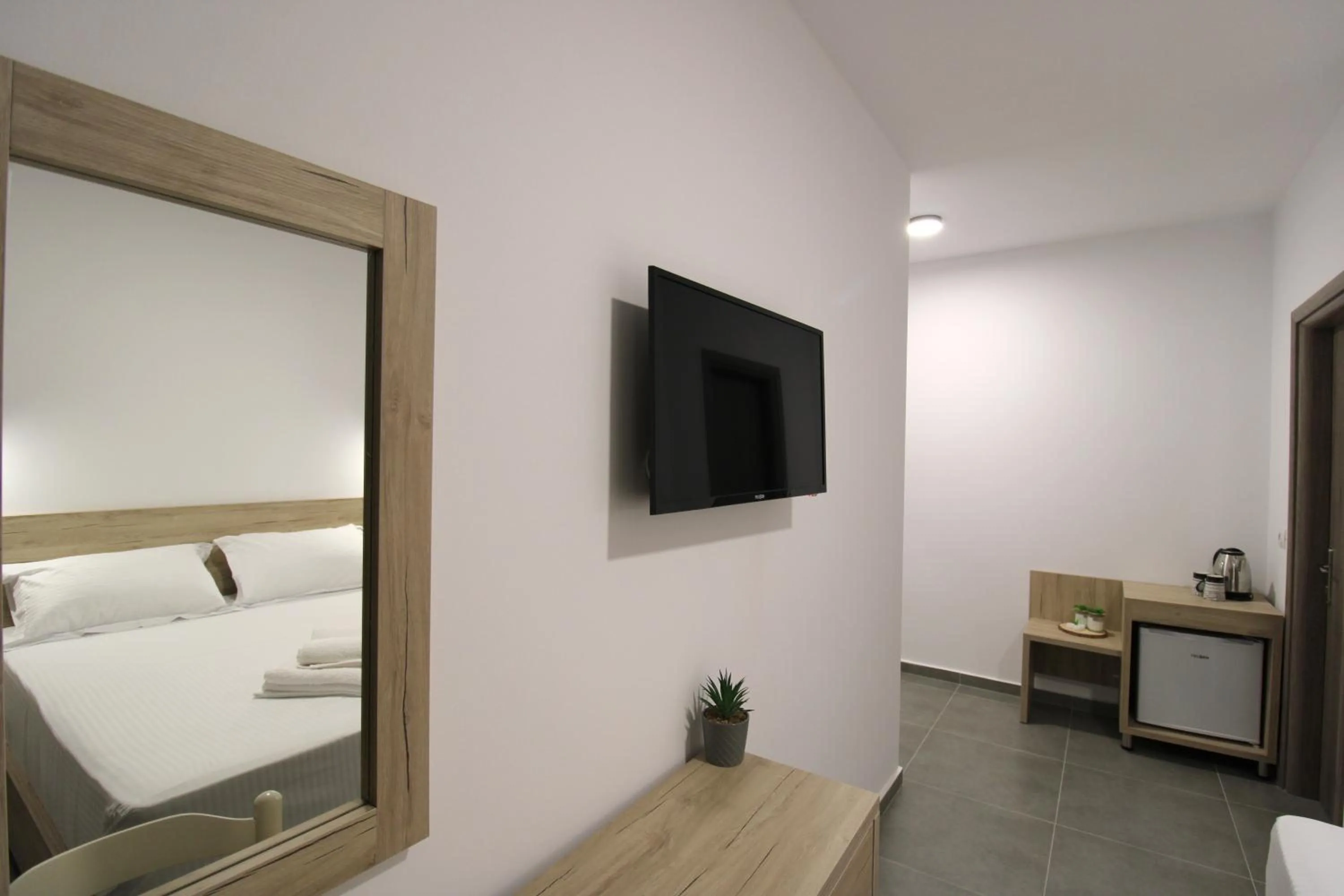 Bed in Hotel Villa Adrian