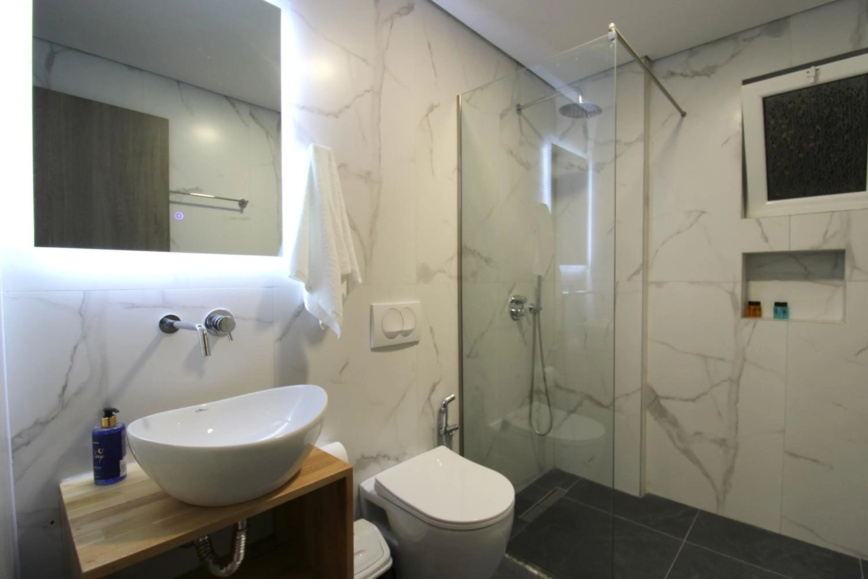 Toilet in Hotel Villa Adrian