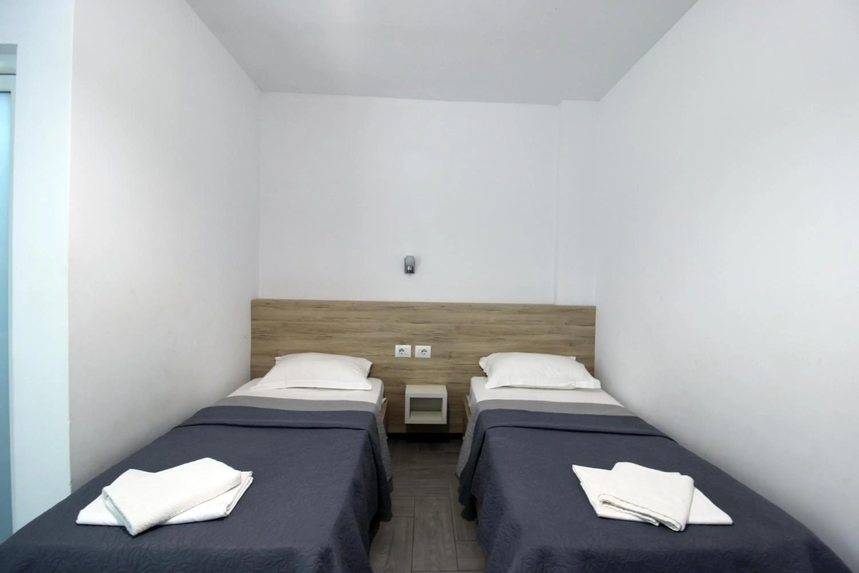 Bed in Hotel Villa Adrian