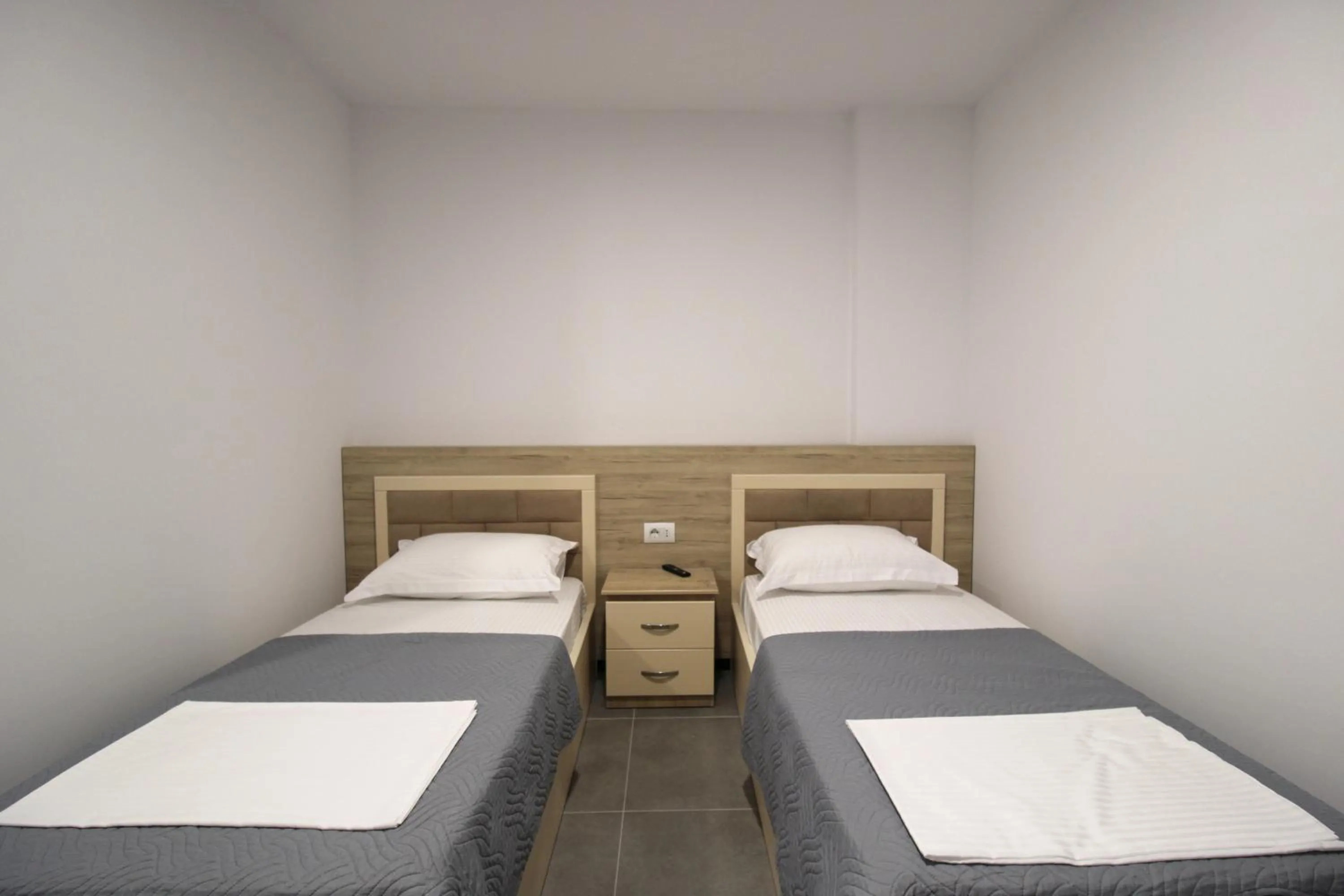 Bed in Hotel Villa Adrian