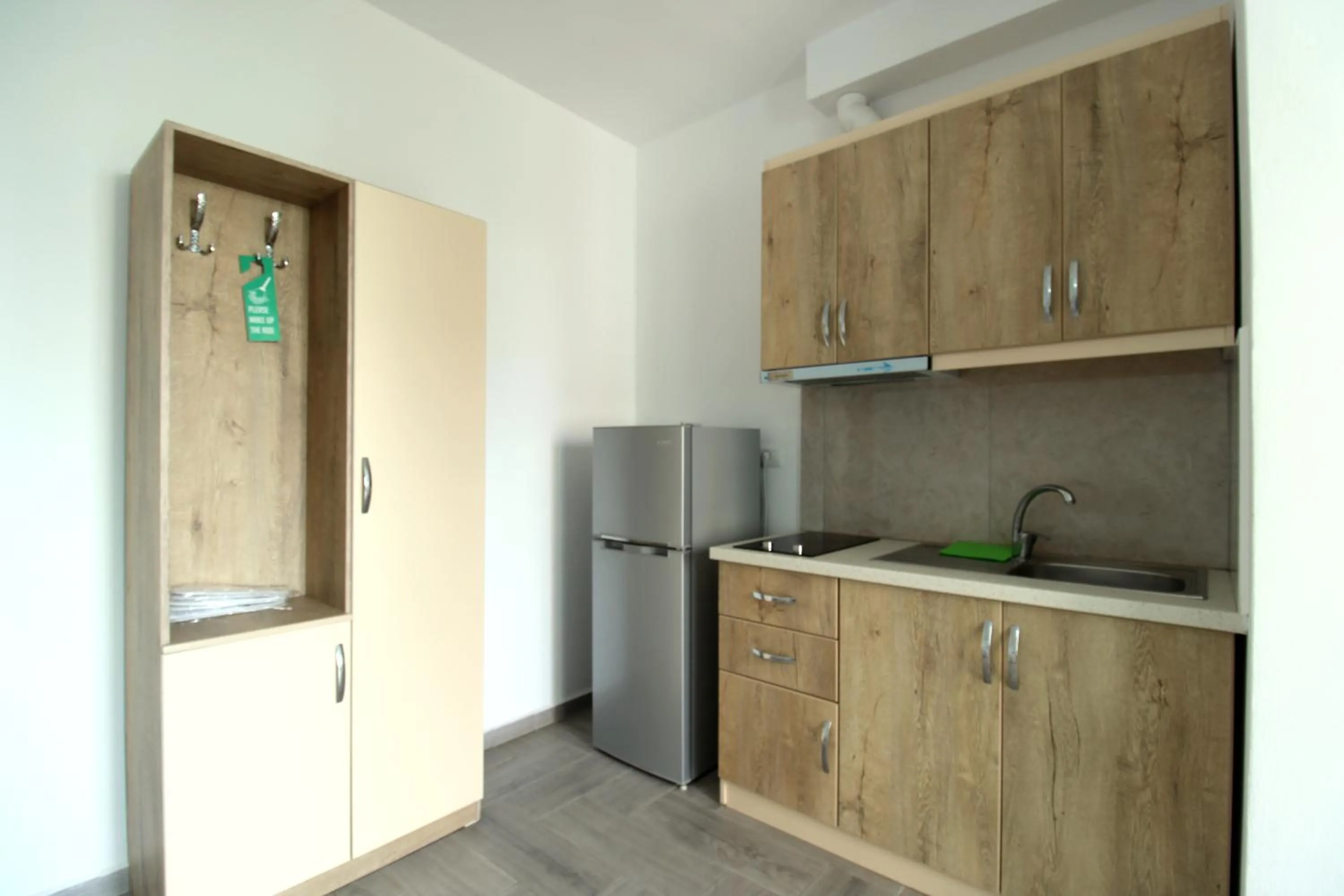 Kitchen or kitchenette in Hotel Villa Adrian