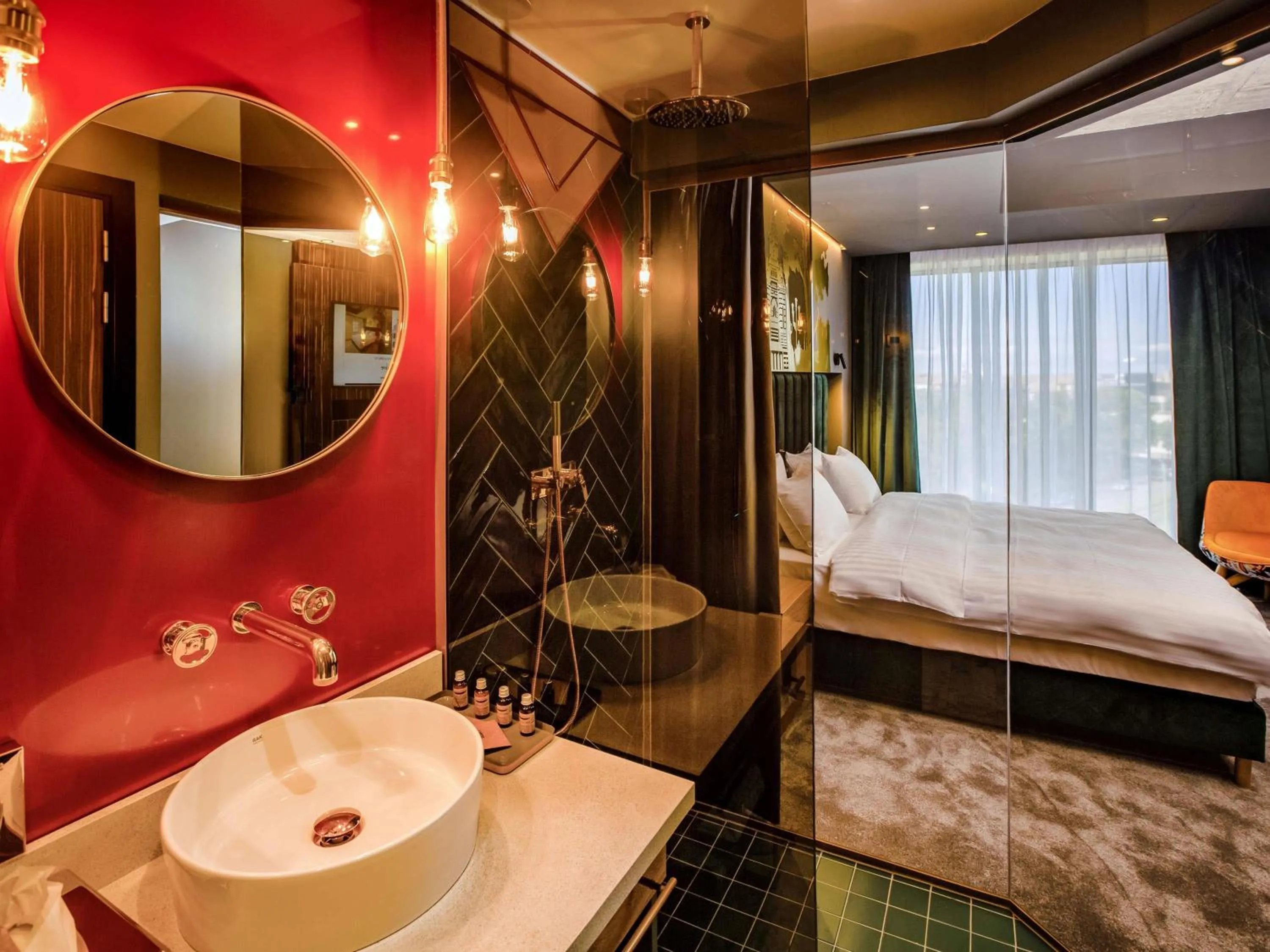 Bedroom, Bed in Mercure Timisoara