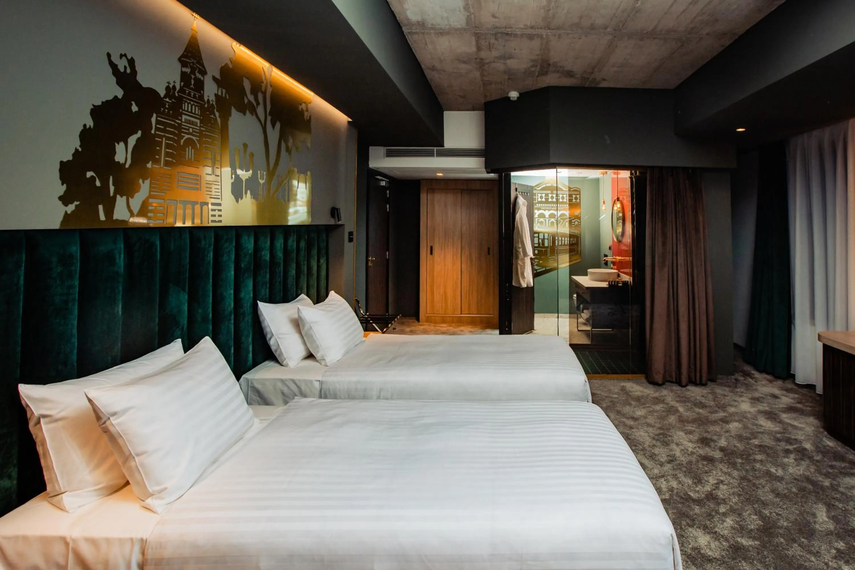 Bedroom, Bed in Mercure Timisoara