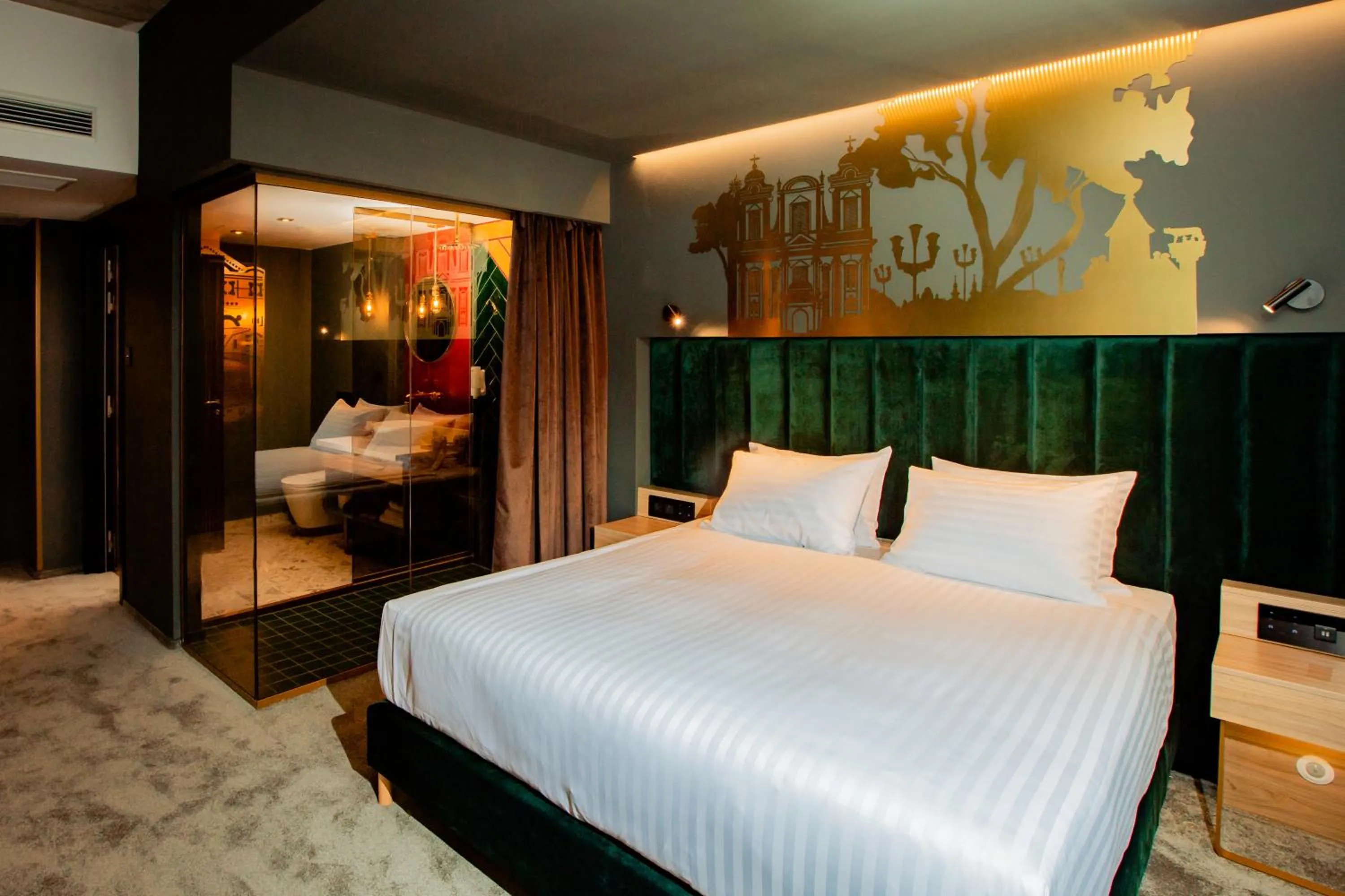 Bedroom, Bed in Mercure Timisoara