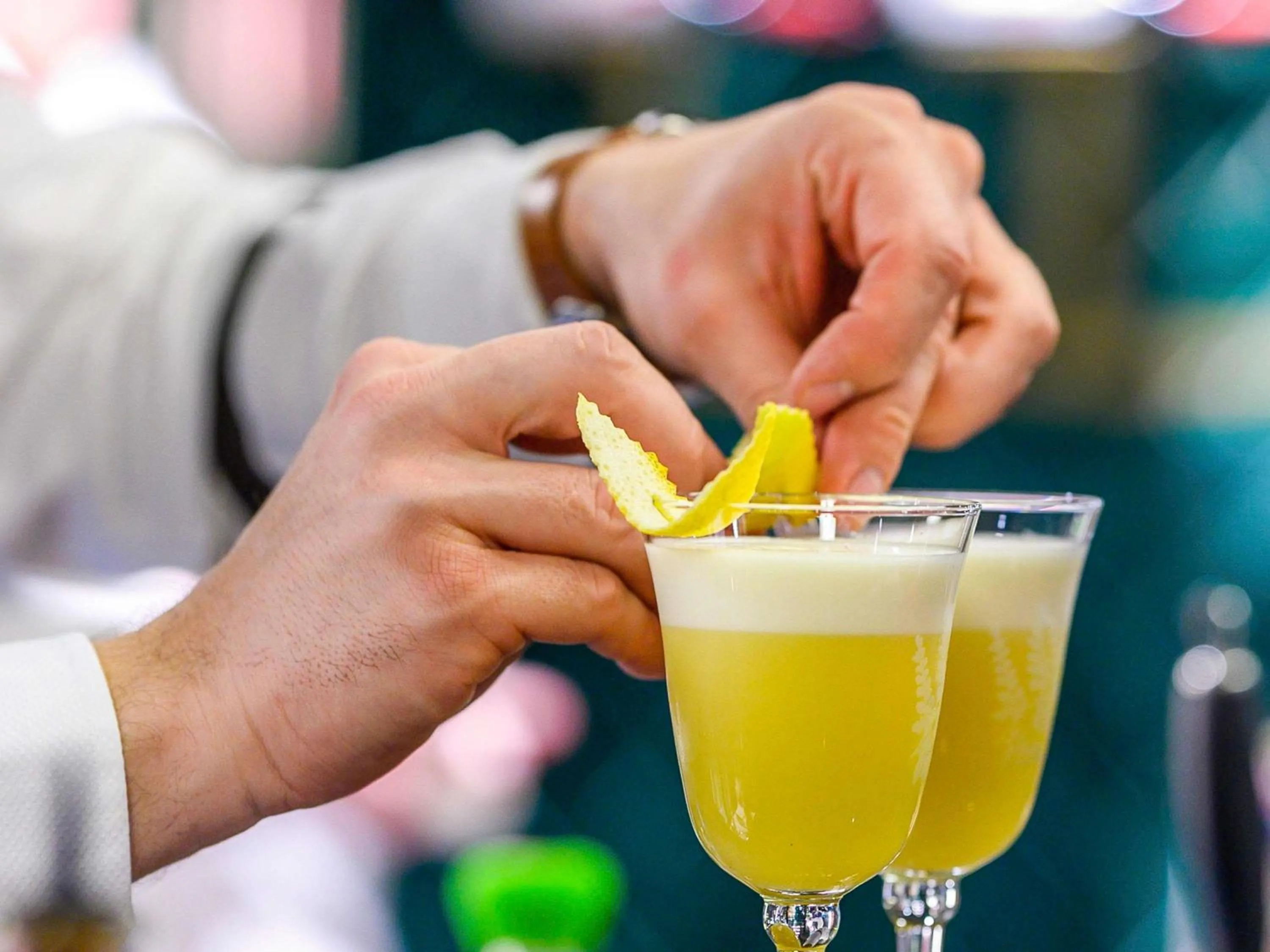 Lounge or bar in Mercure Timisoara