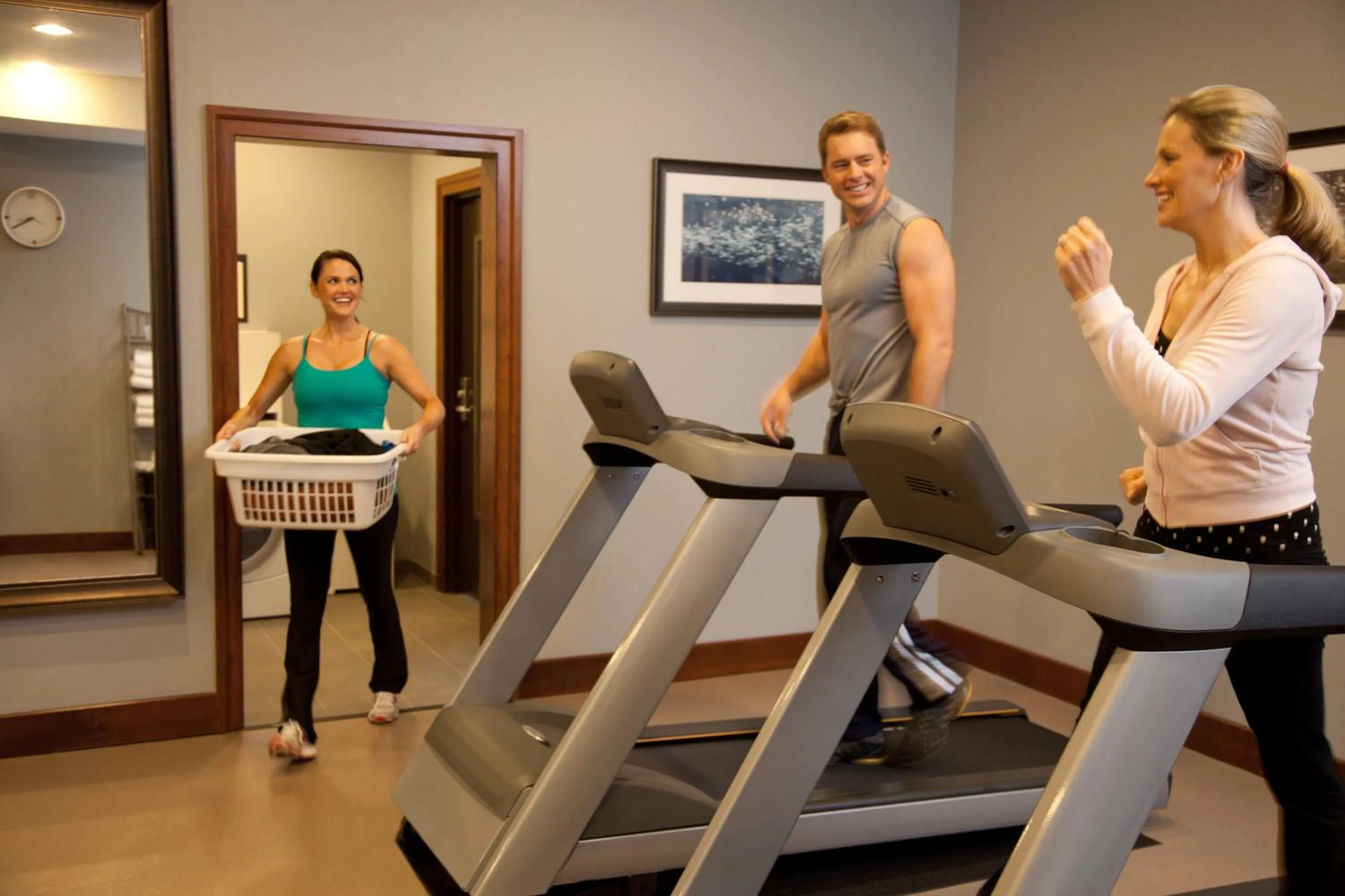Fitness centre/facilities in Staybridge Suites - Denton by IHG