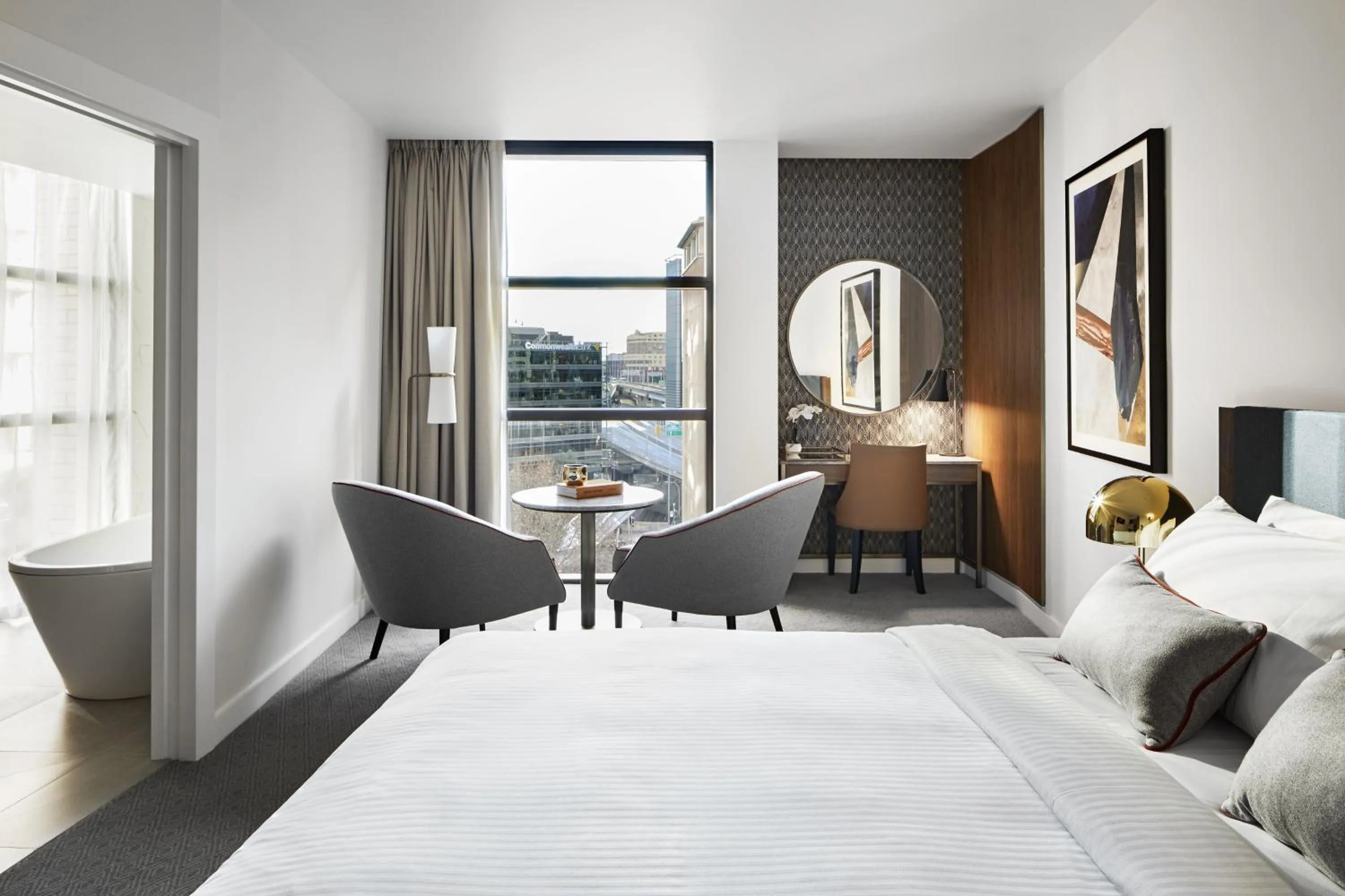 Photo of the whole room, Bed in Crowne Plaza Sydney Darling Harbour by IHG