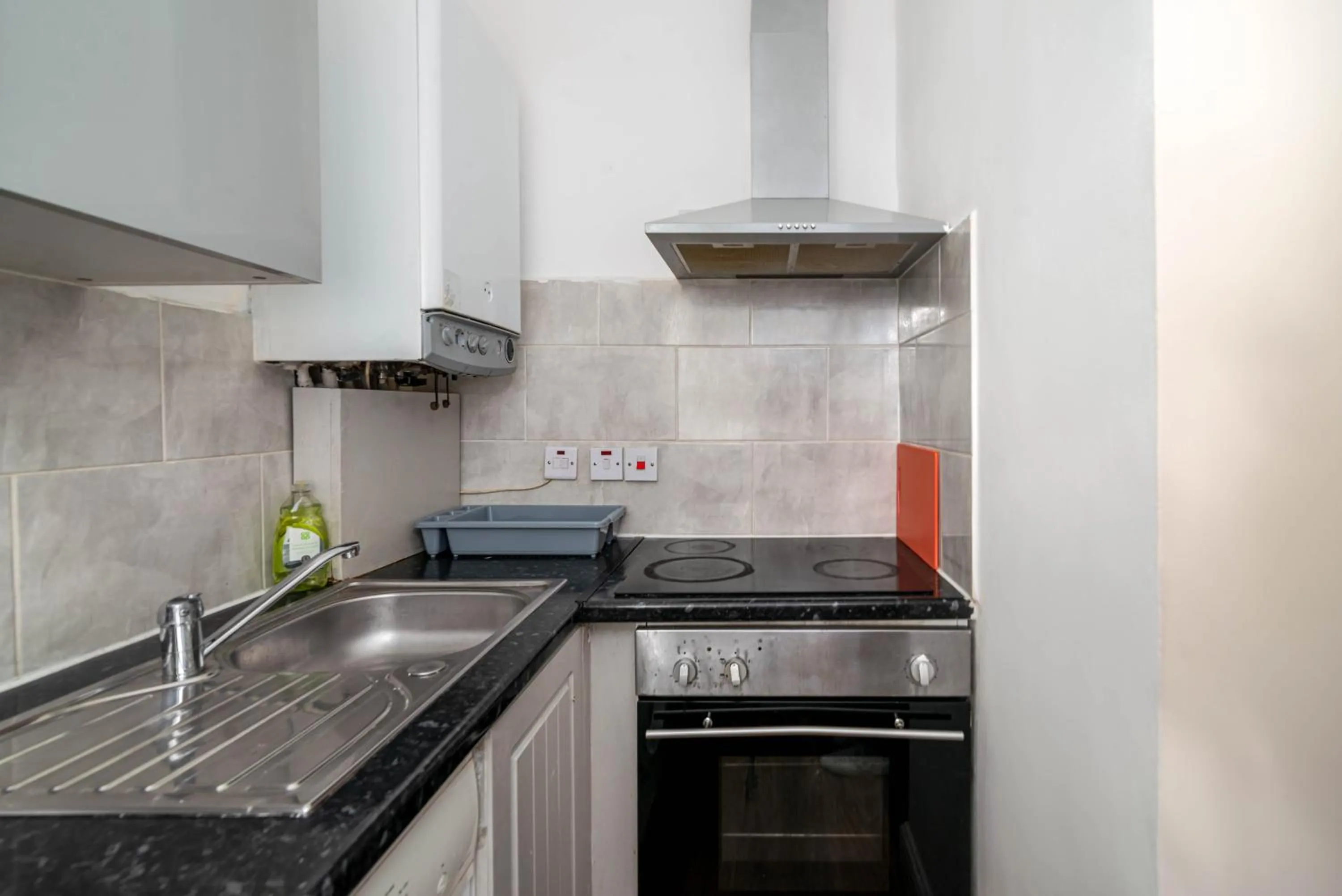 Kitchen or kitchenette in Camden Apartments
