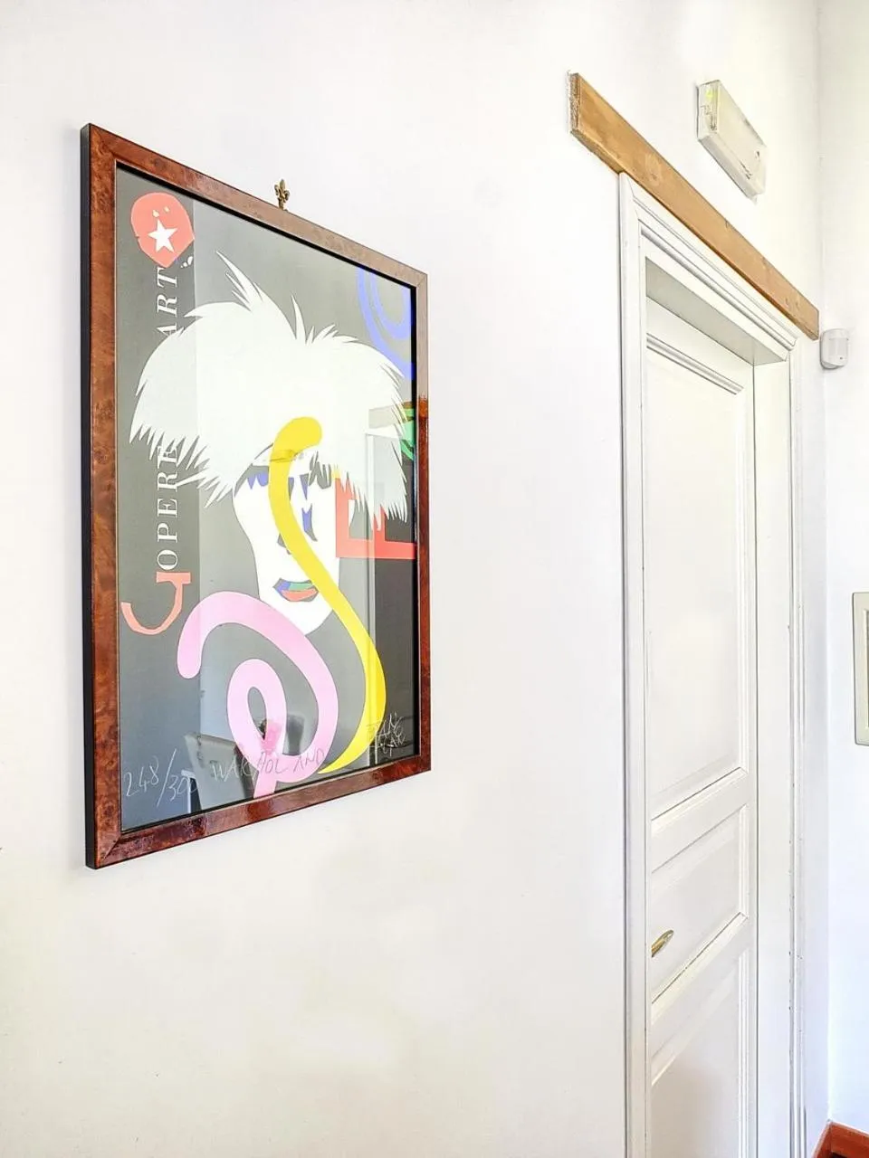 Decorative detail in B&B Villa Elisa