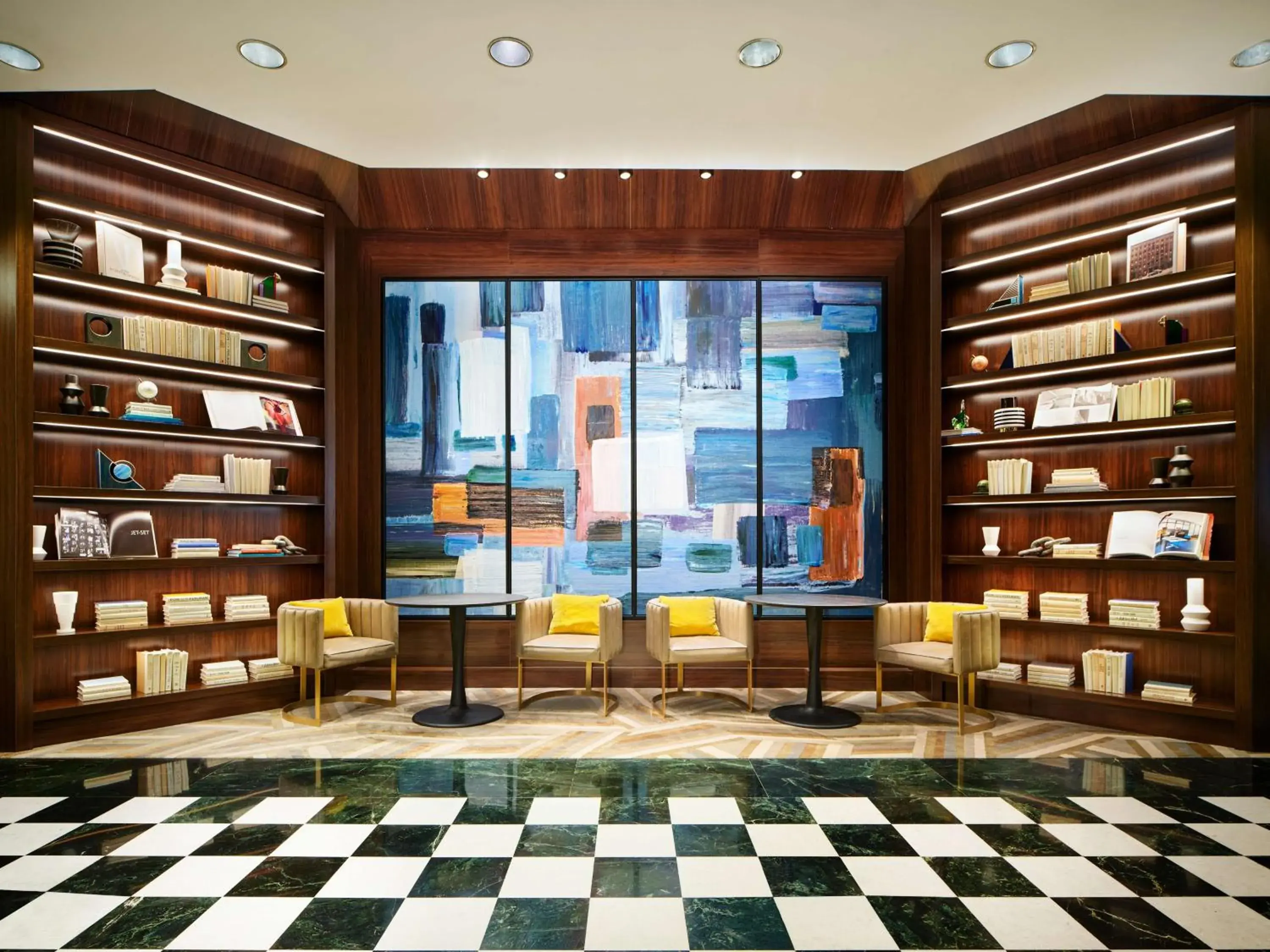 Lobby or reception in Millennium Hilton New York One UN Plaza Lobby or reception in Millennium Hilton New York One UN Plaza