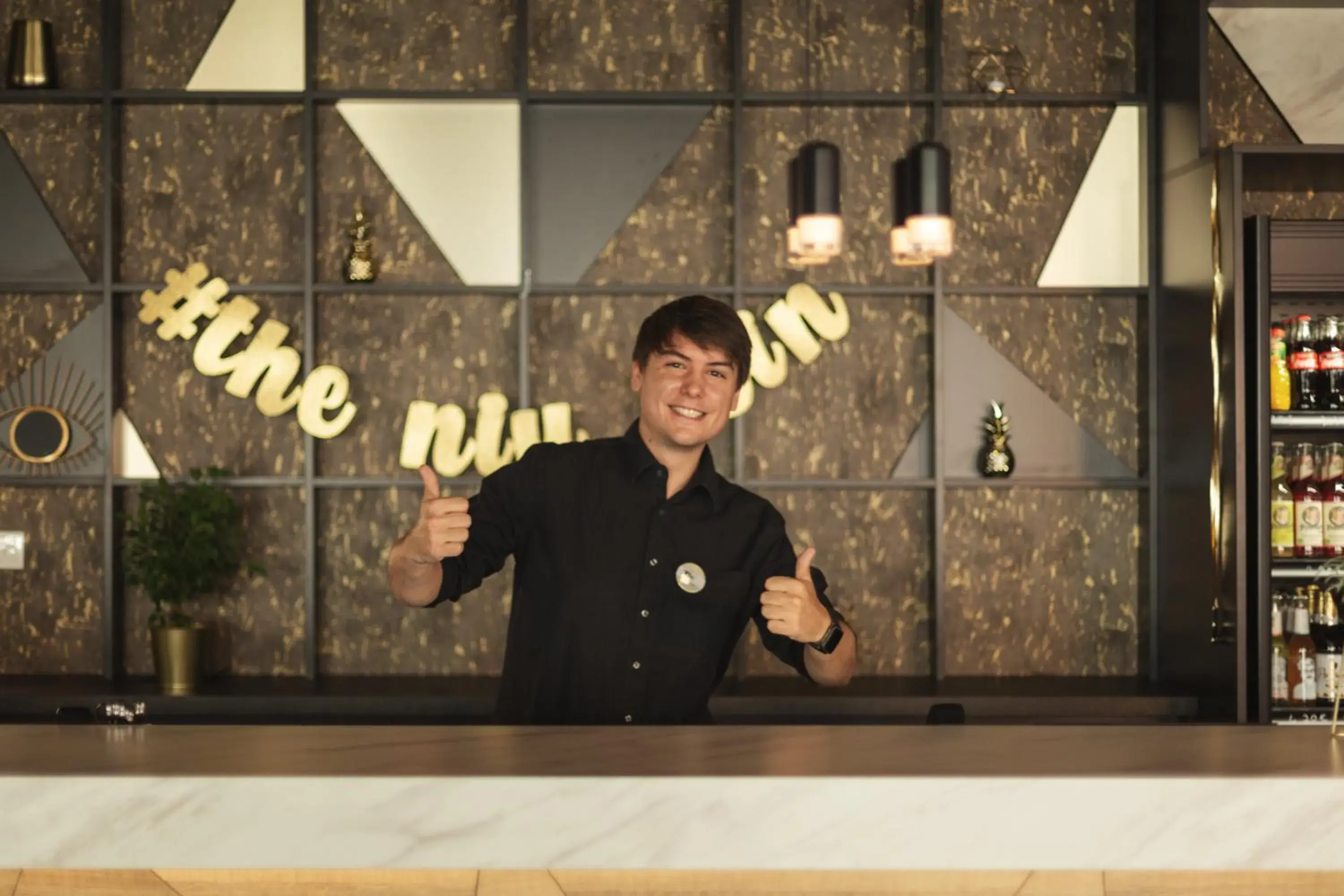 Lobby or reception in Holiday Inn - the niu, Coin Frankfurt Ostend by IHG Lobby or reception in Holiday Inn - the niu, Coin Frankfurt Ostend by IHG