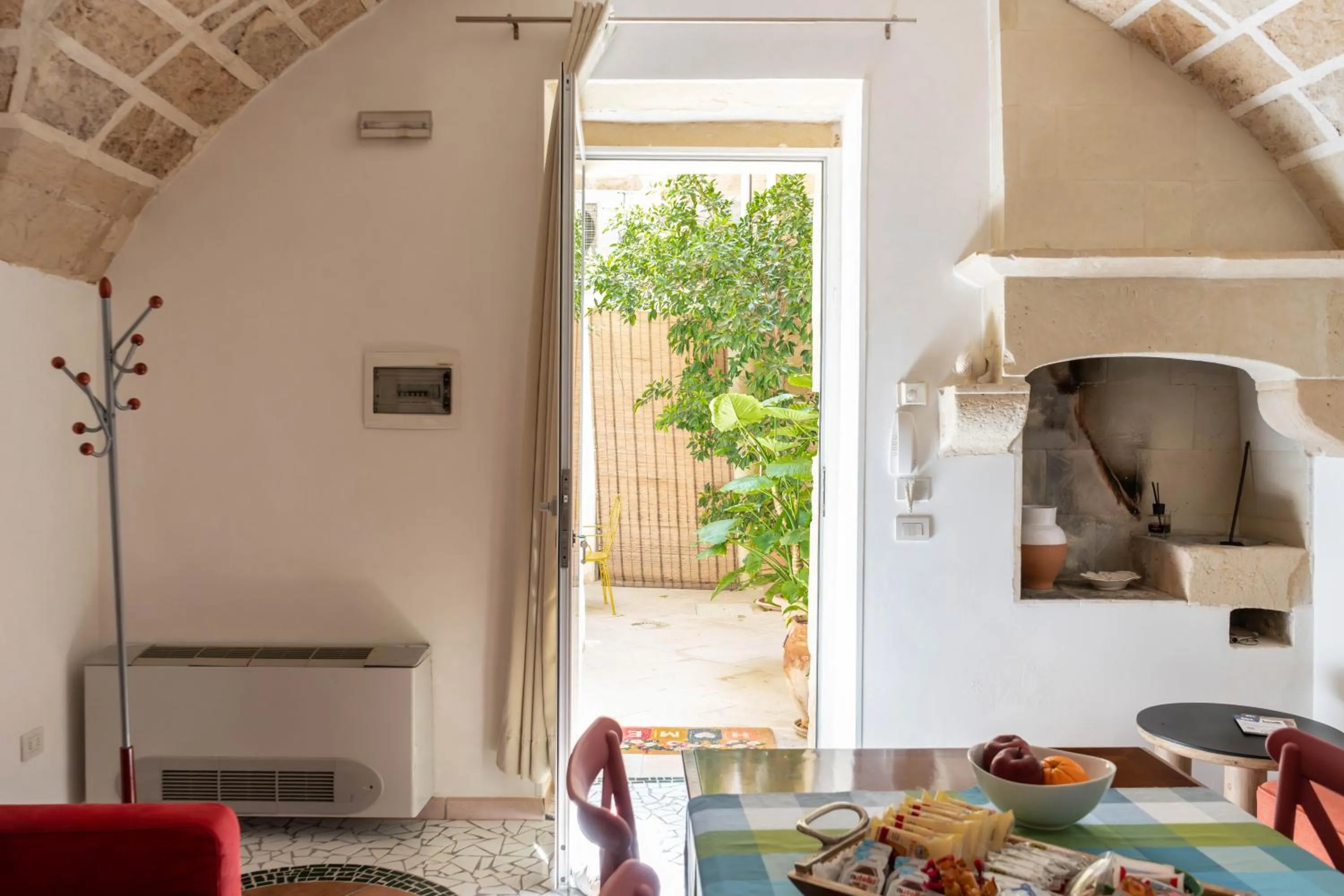 Seating area in B&B Corte dei Memoli di Margiotta Giuseppina