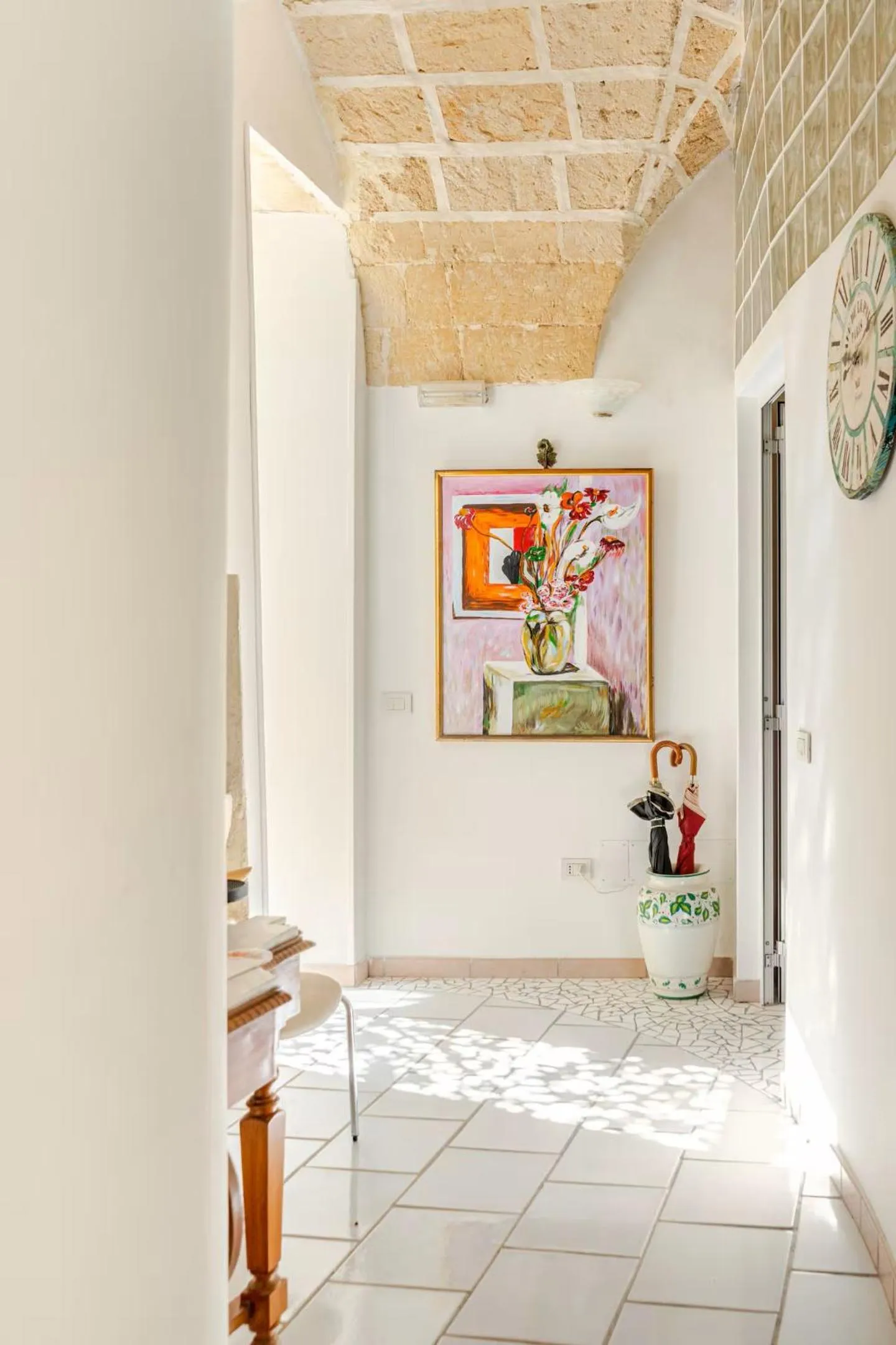 Decorative detail in B&B Corte dei Memoli di Margiotta Giuseppina