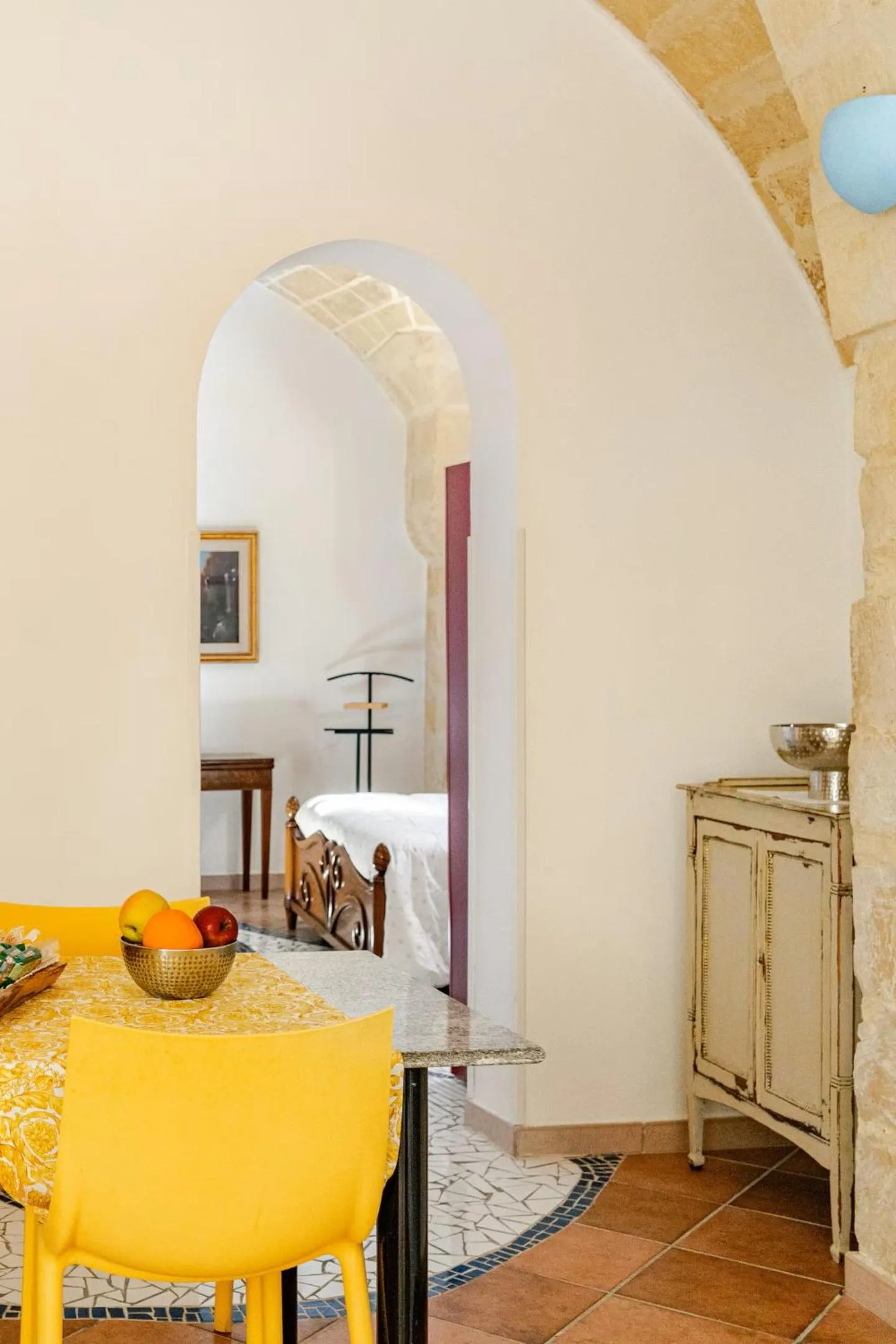 Living room in B&B Corte dei Memoli di Margiotta Giuseppina