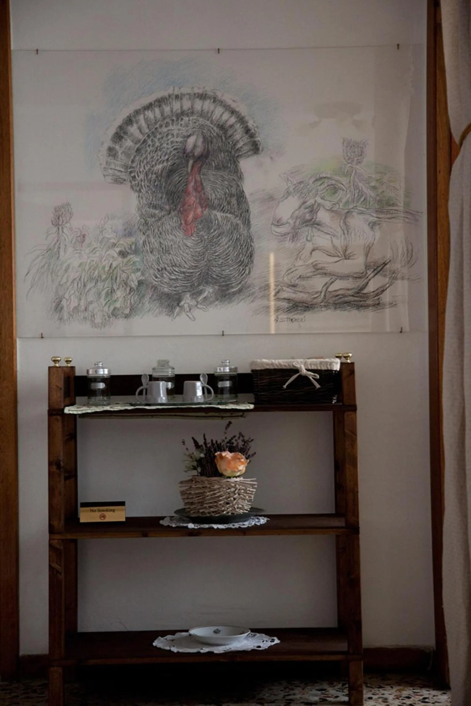 Living room in Le Case Cavallini Sgarbi di Rina Cavallini