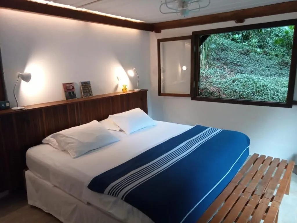 Bed in O Sitio - Ilha Grande