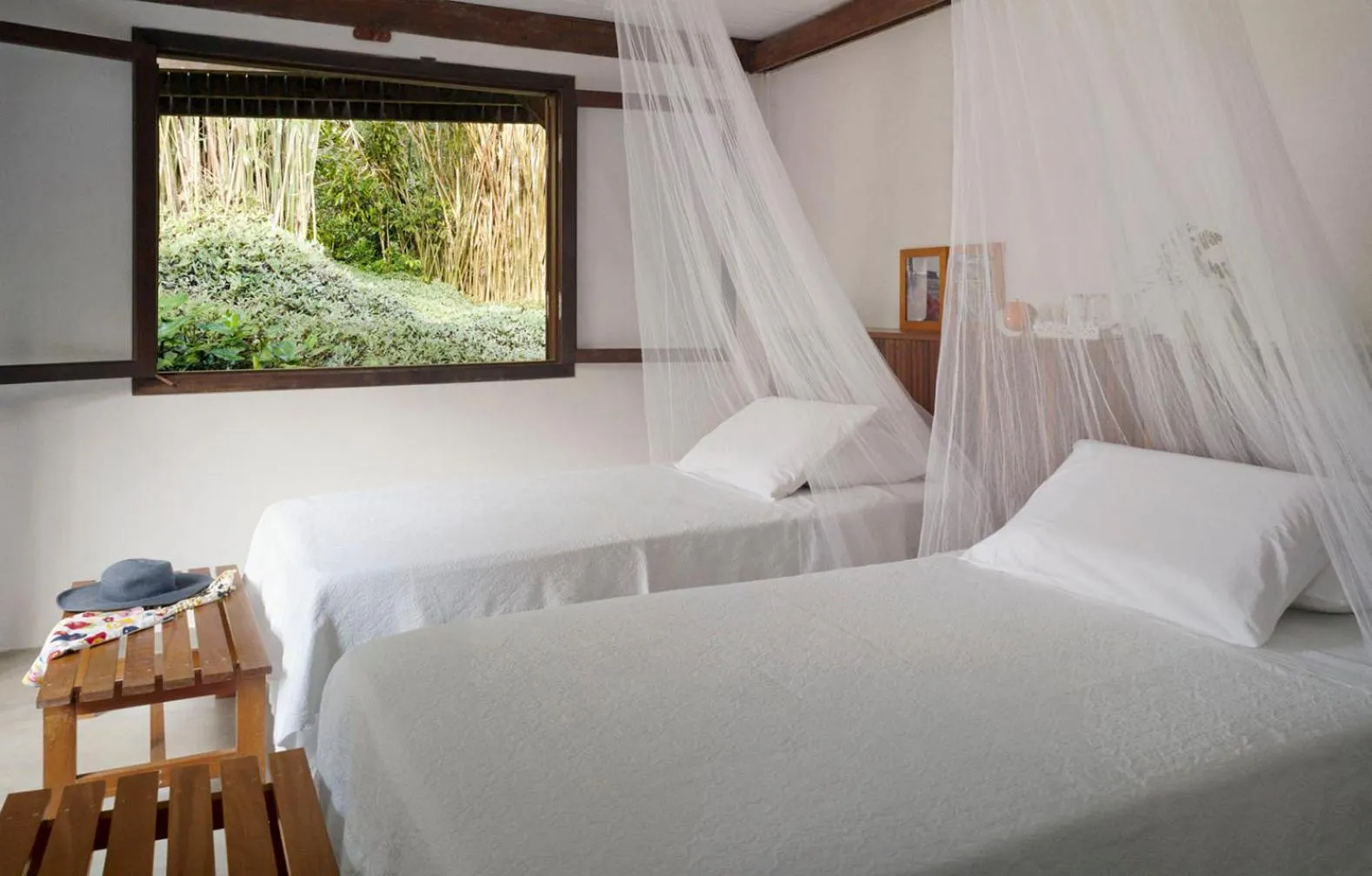 Bed in O Sitio - Ilha Grande