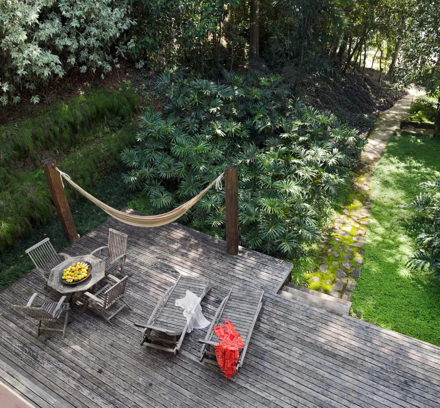 Patio in O Sitio - Ilha Grande