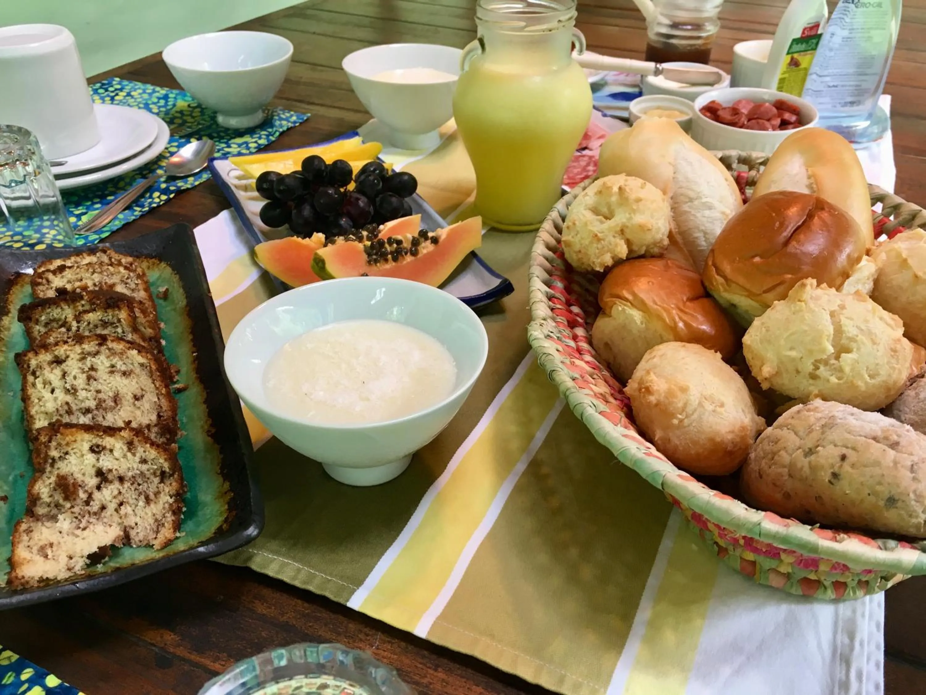 Breakfast in O Sitio - Ilha Grande