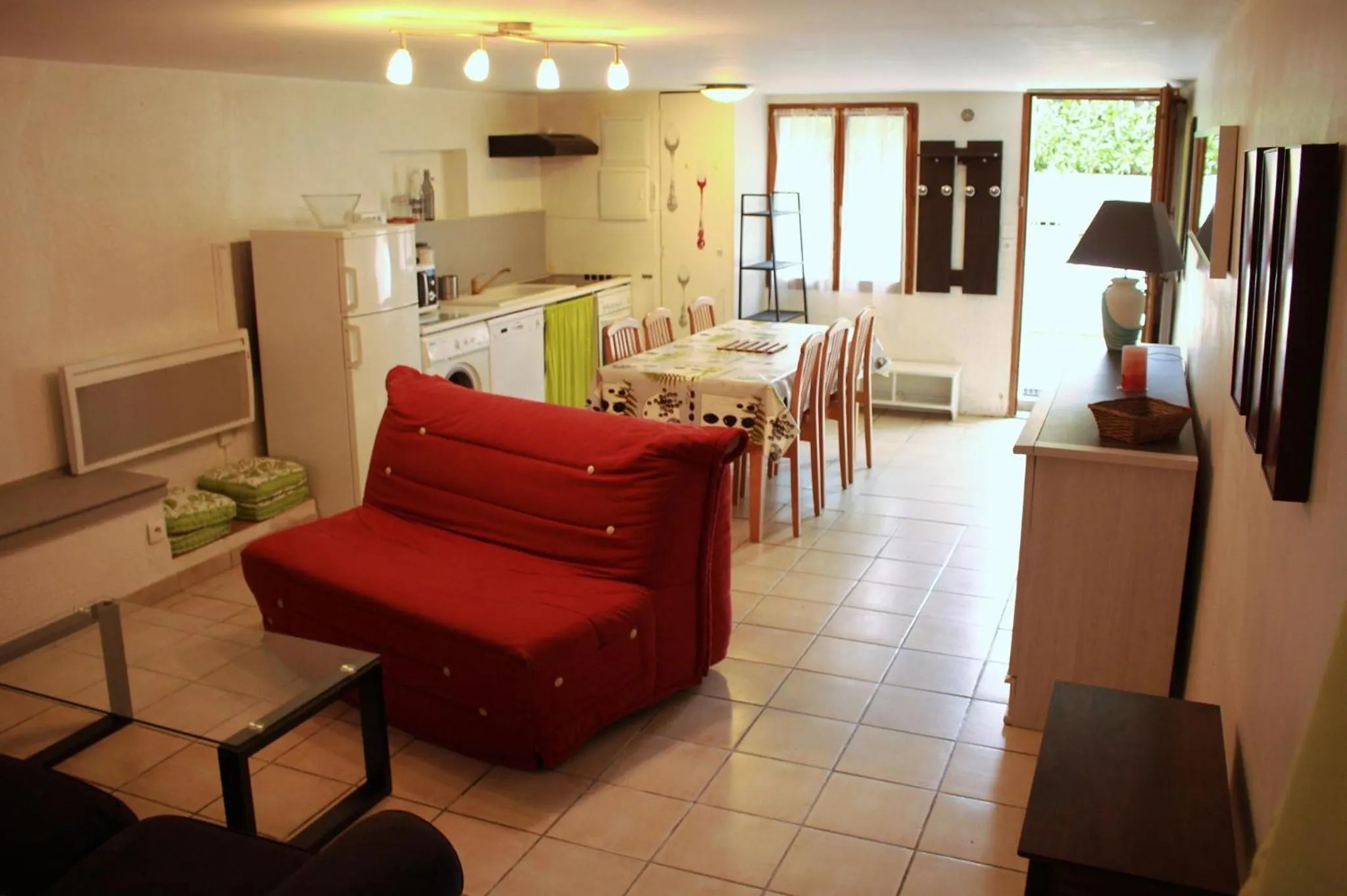 Living room in Gites de Montvaltin