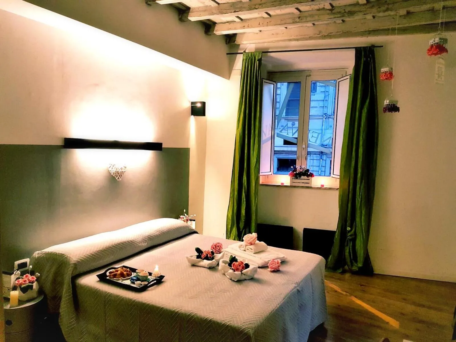 Bed in Nerva Accommodation