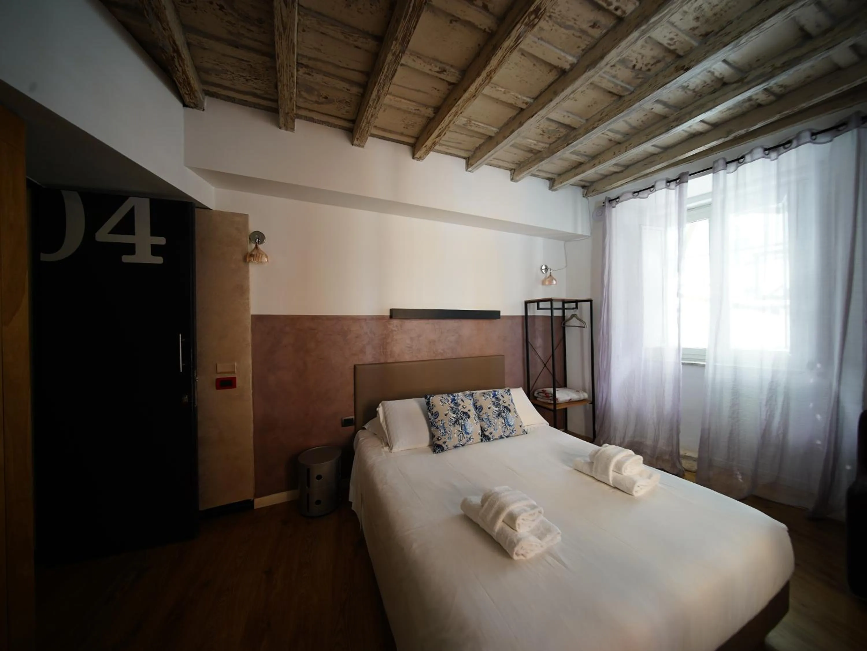 Bed in Nerva Accommodation