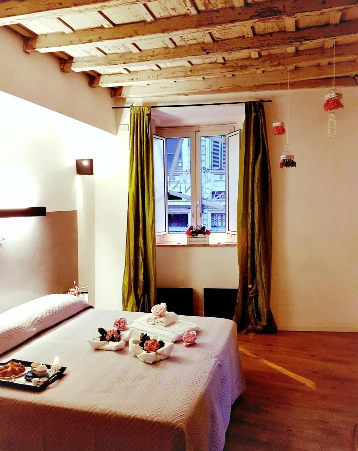 Bed in Nerva Accommodation