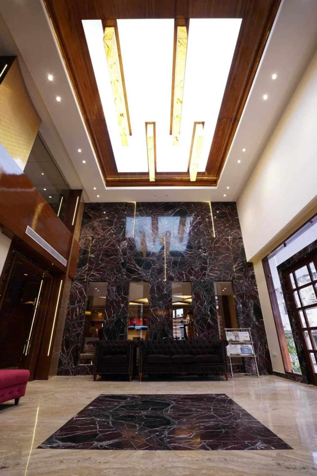 Lobby or reception in Hotel Indo Prime - Jaipur City Centre