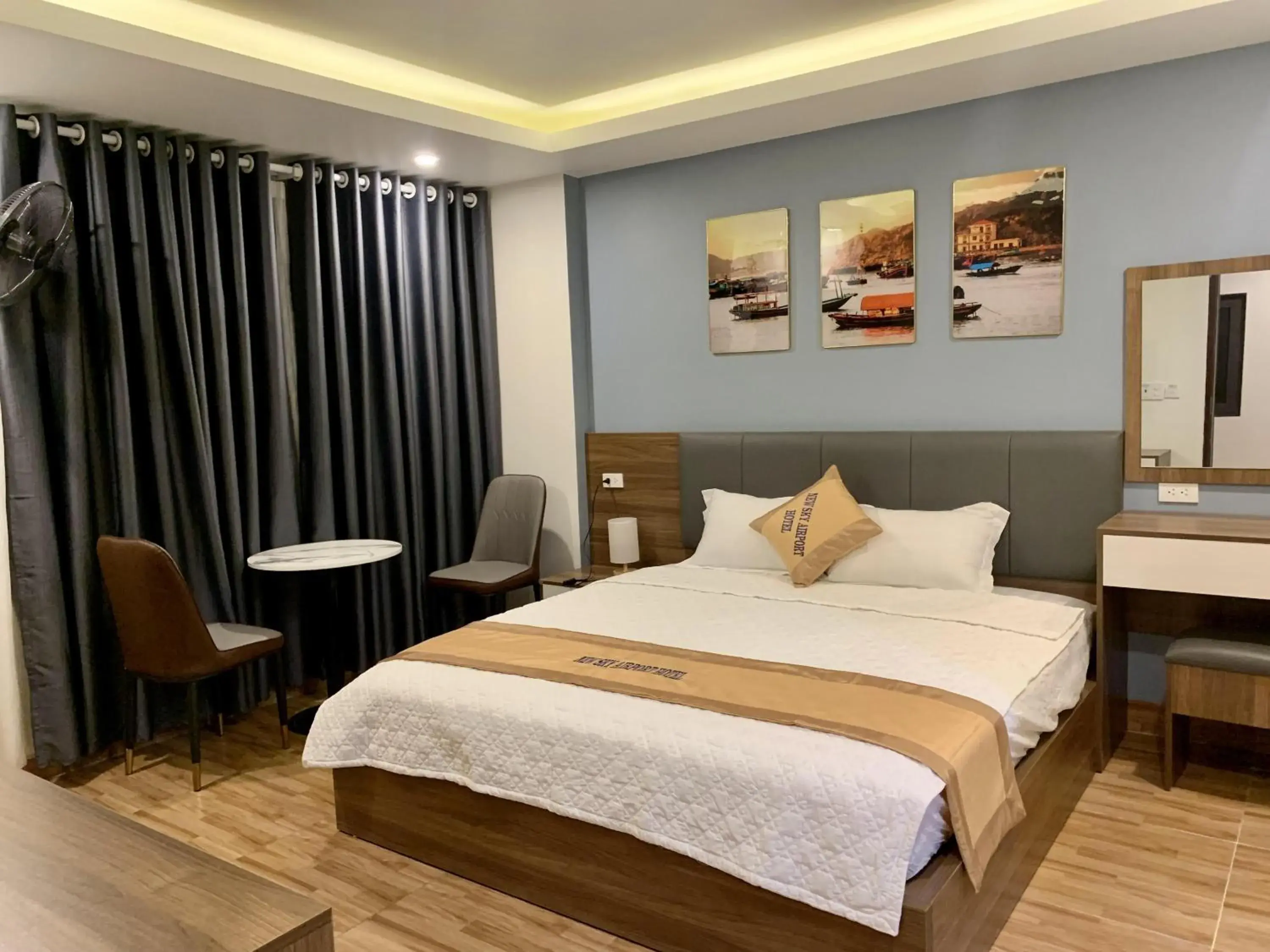 Bed in New Sky Airport Hotel Bed in New Sky Airport Hotel