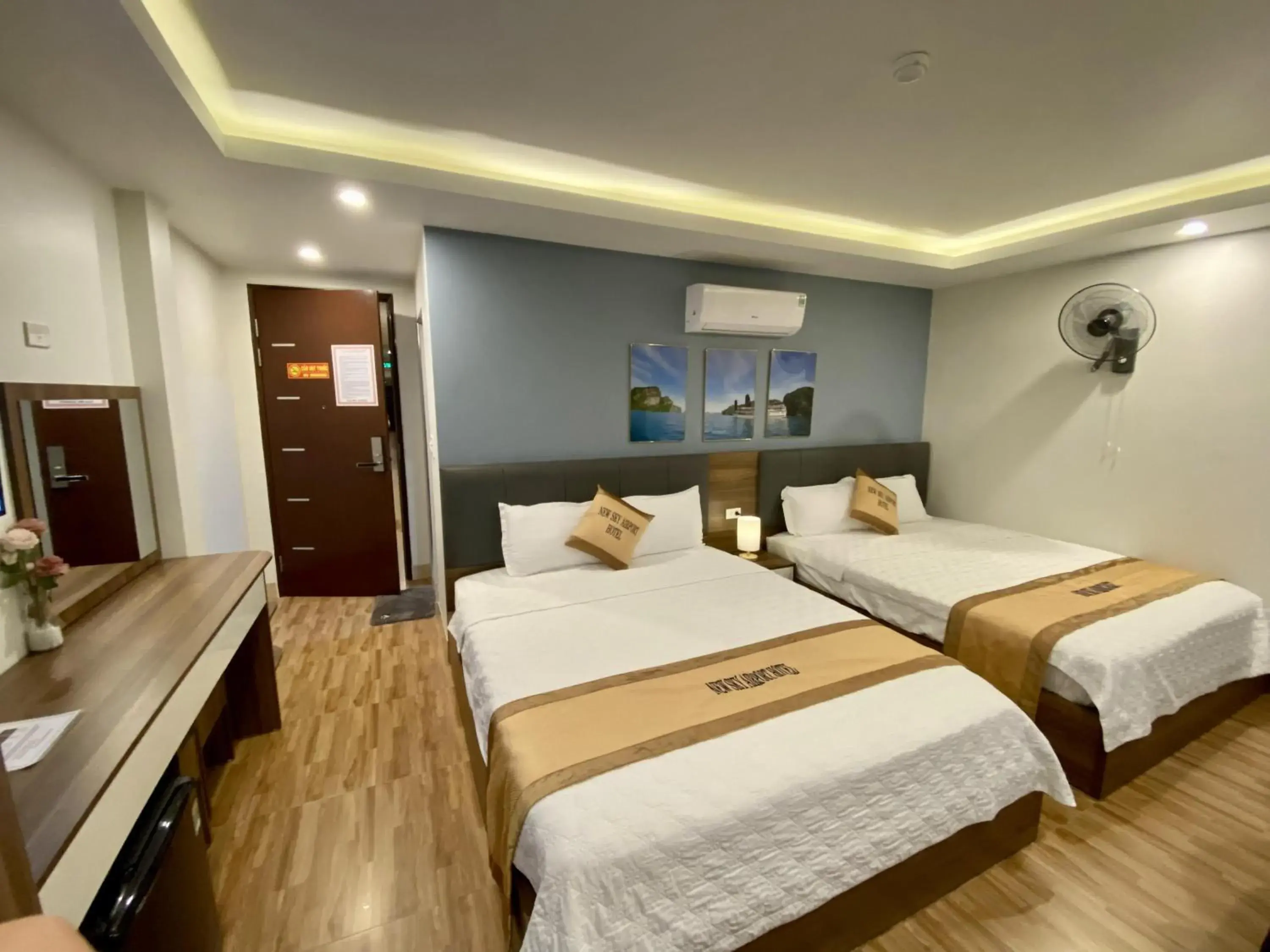 Bed in New Sky Airport Hotel Bed in New Sky Airport Hotel