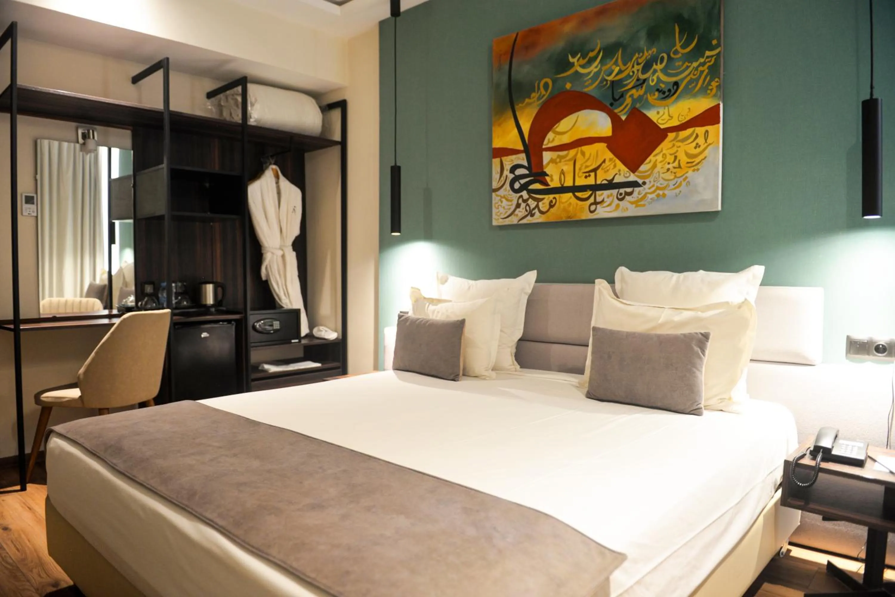 Bedroom, Bed in NJ Hotel Rabat