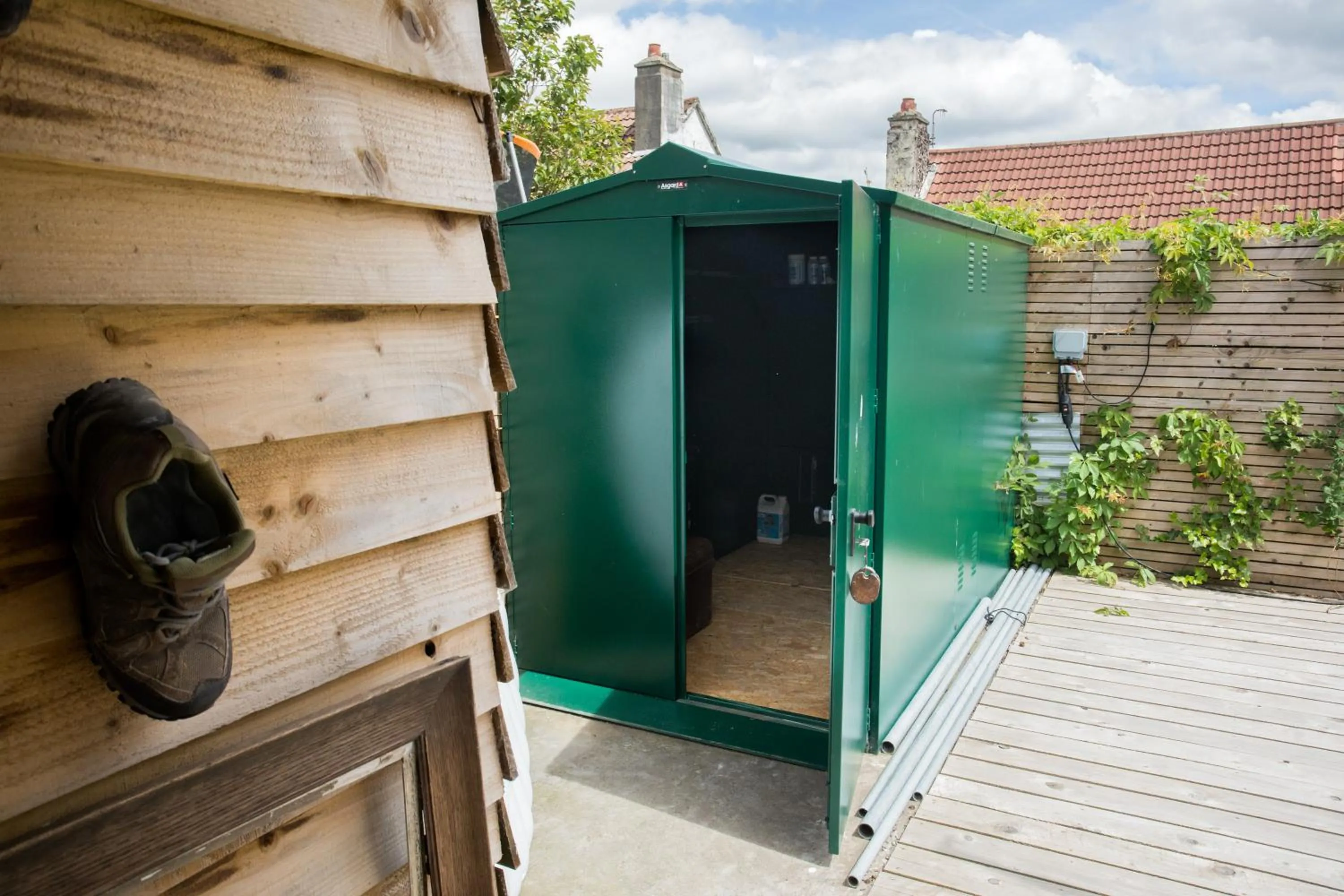 Garden in James’ Place @ Bike Park Wales and The Brecon Beacons