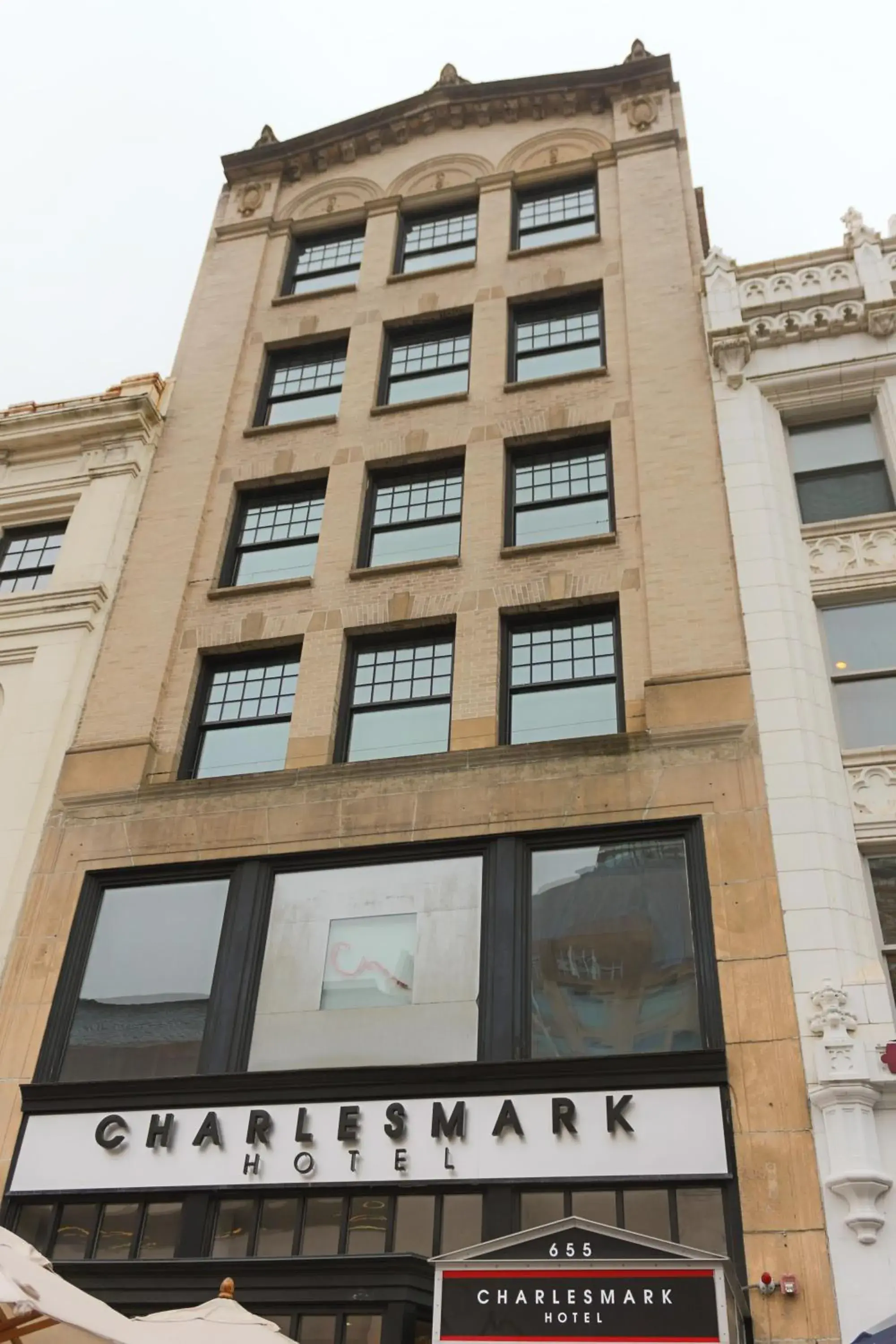 Facade/entrance in Charlesmark Hotel Facade/entrance in Charlesmark Hotel