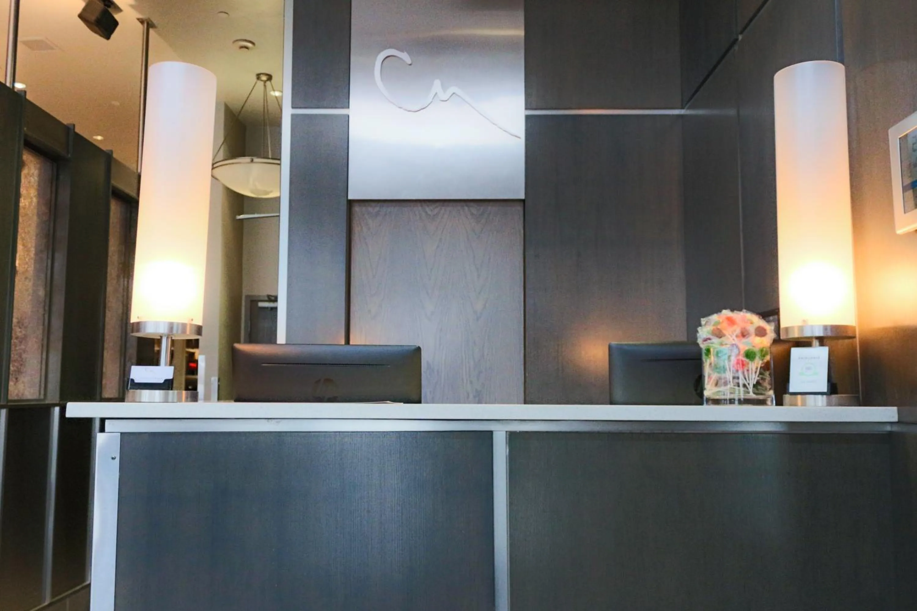 Lobby or reception in Charlesmark Hotel