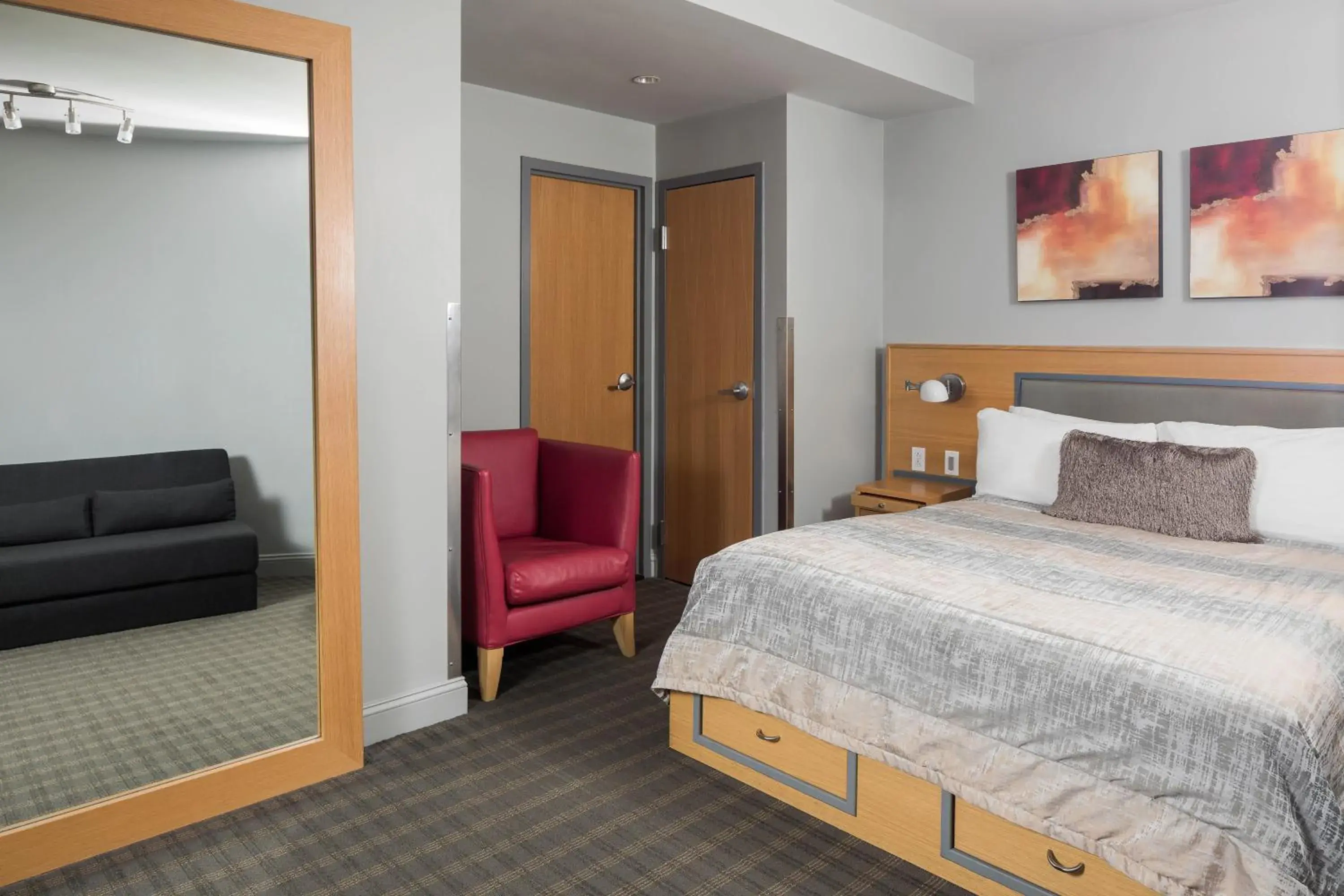 Bedroom, Bed in Charlesmark Hotel Bedroom, Bed in Charlesmark Hotel