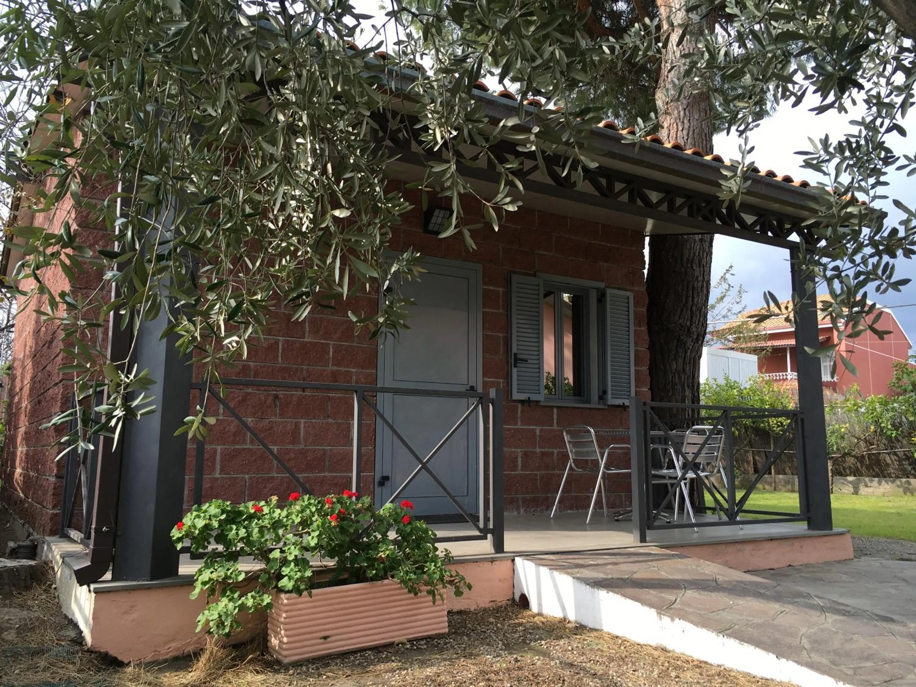 Patio in Appartamenti Villaggio Internazionale