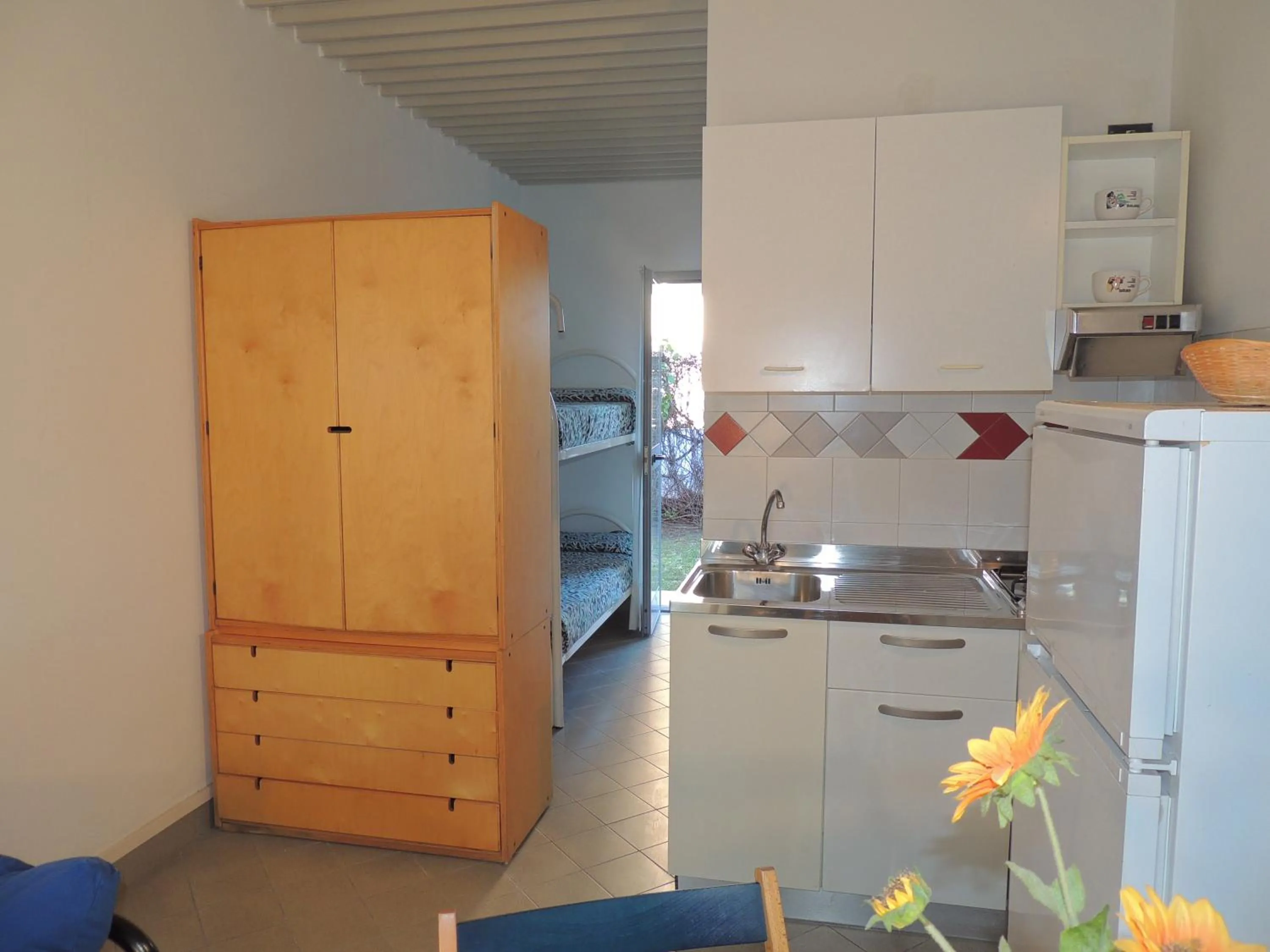 Kitchen or kitchenette in Appartamenti Villaggio Internazionale