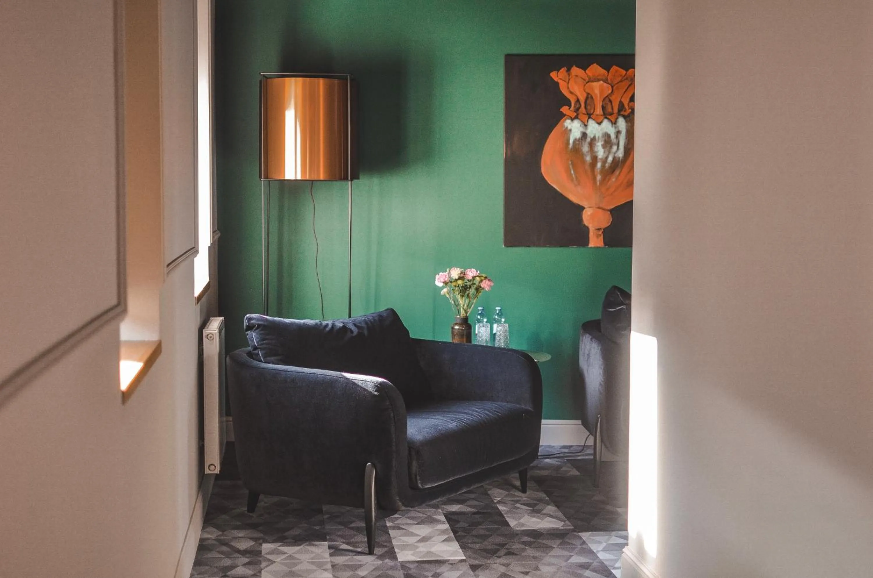 Living room in Sansara Apartments