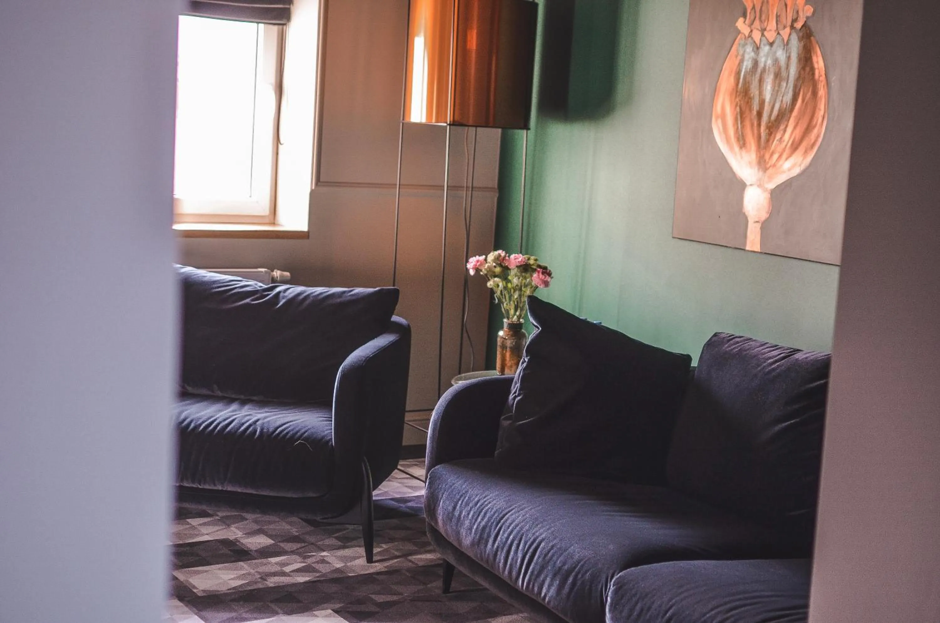 Living room in Sansara Apartments