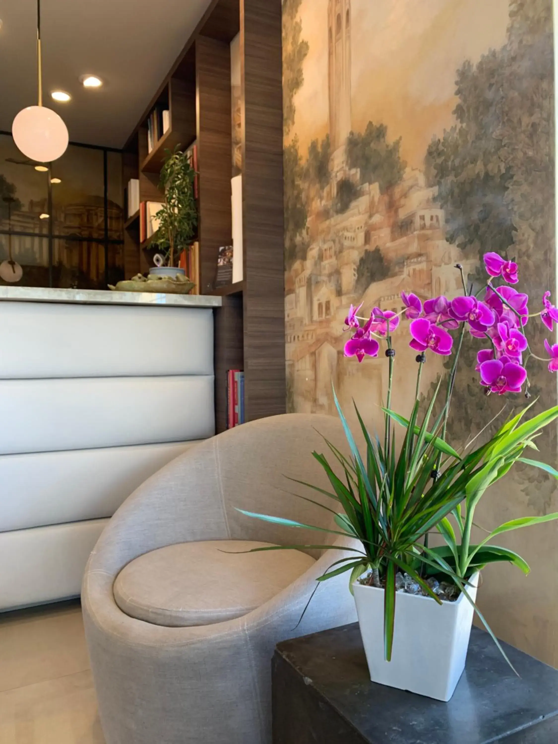 Lobby or reception in The Dylan Hotel at SFO Lobby or reception in The Dylan Hotel at SFO